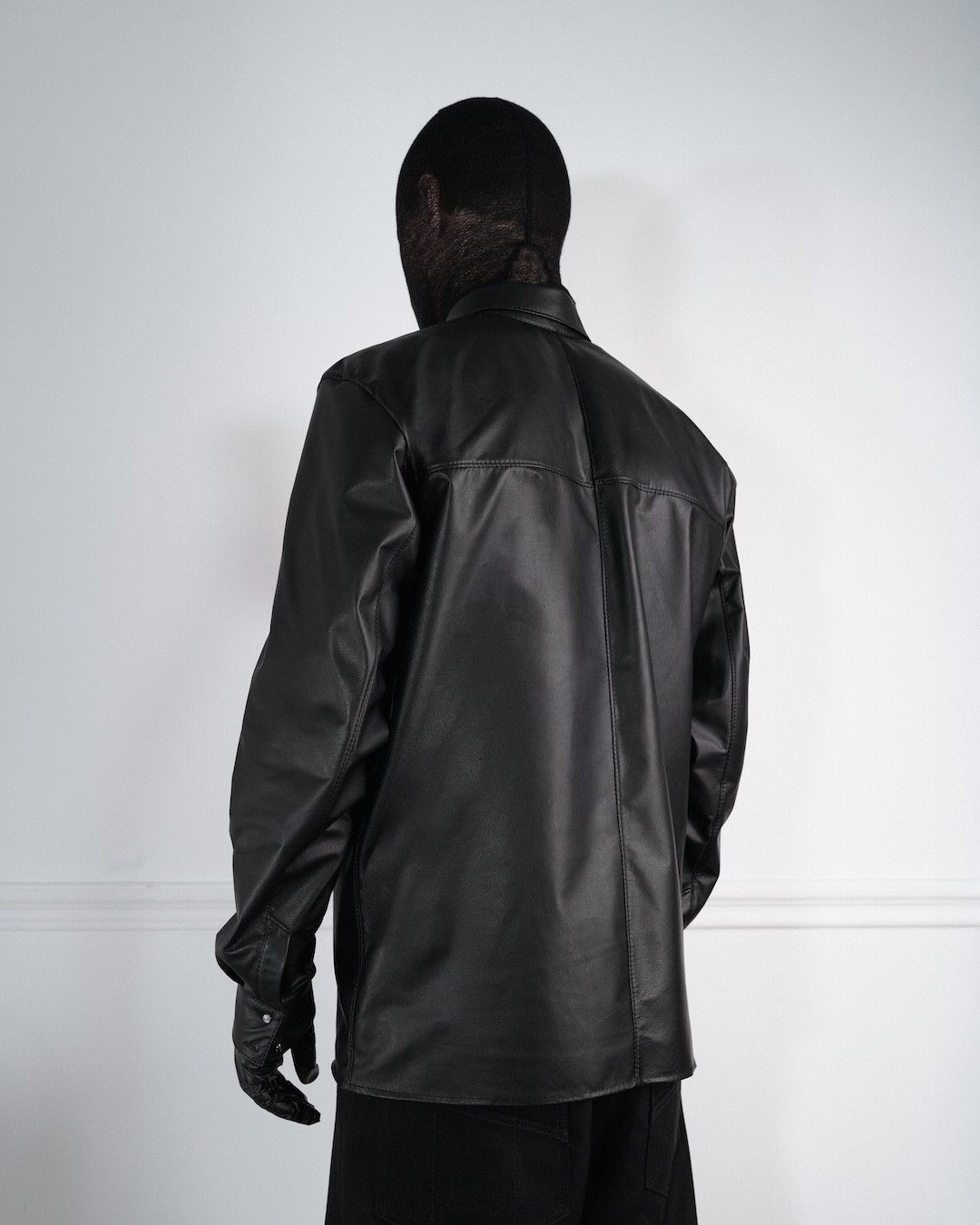 NKTRMNV KANGAROO LEATHER SHIRT
