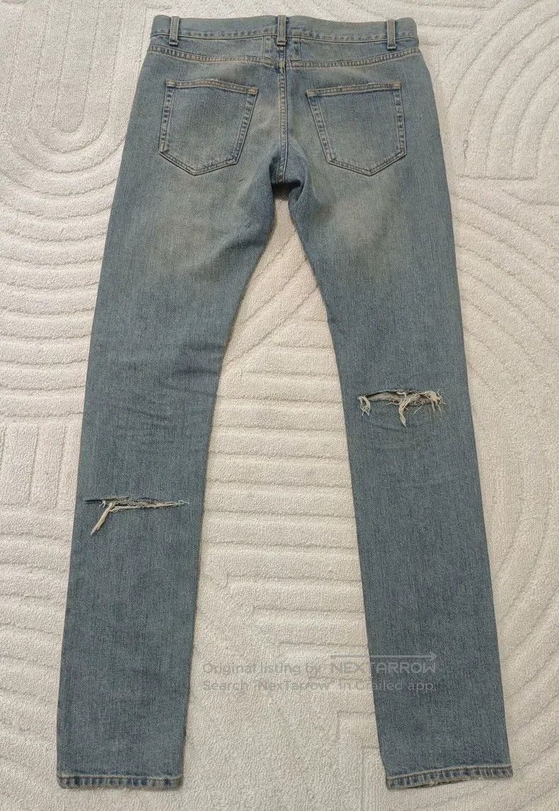 Saint Laurent Paris Saint Laurent Paris Double Cut and Multiple Cut Destroyed Size US 32 / EU 48 - 2 Thumbnail