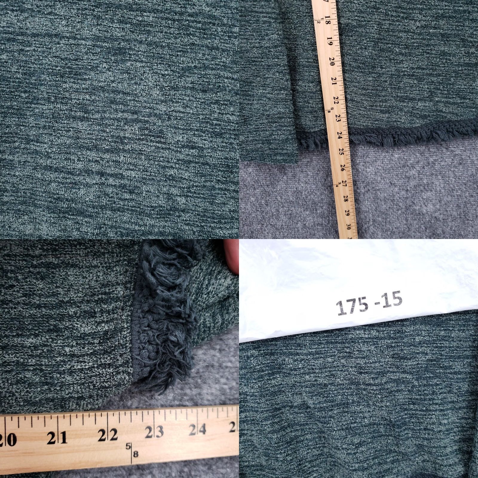 Vintage Knox Rose Sweater Womens Green Pullover Fringe Trim Long Sleeves Soft Knit XS Size XS / US 0-2 / IT 36-38 - 8 Thumbnail