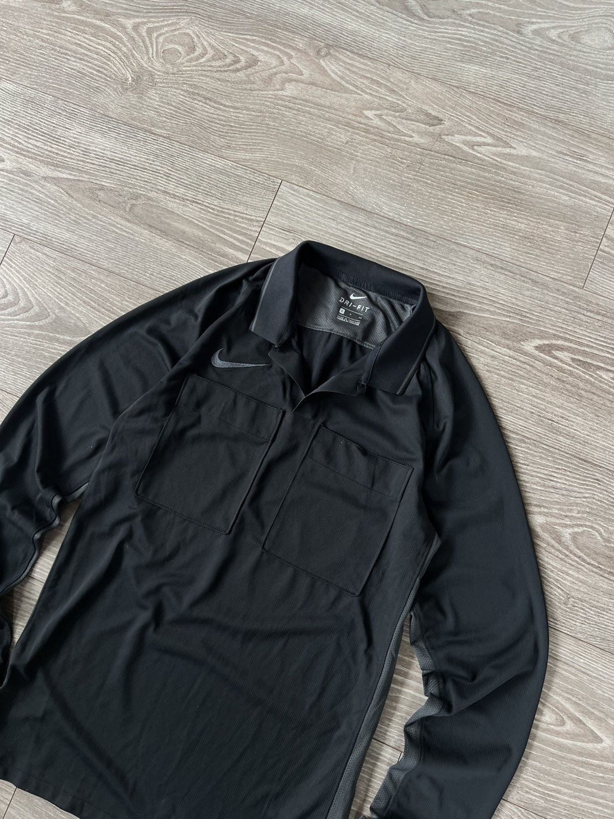 Nike Nike Dri-Fit Referee LS Jersey Long sleeve Knit Swoosh Logo Size US S / EU 44-46 / 1 - 5 Thumbnail