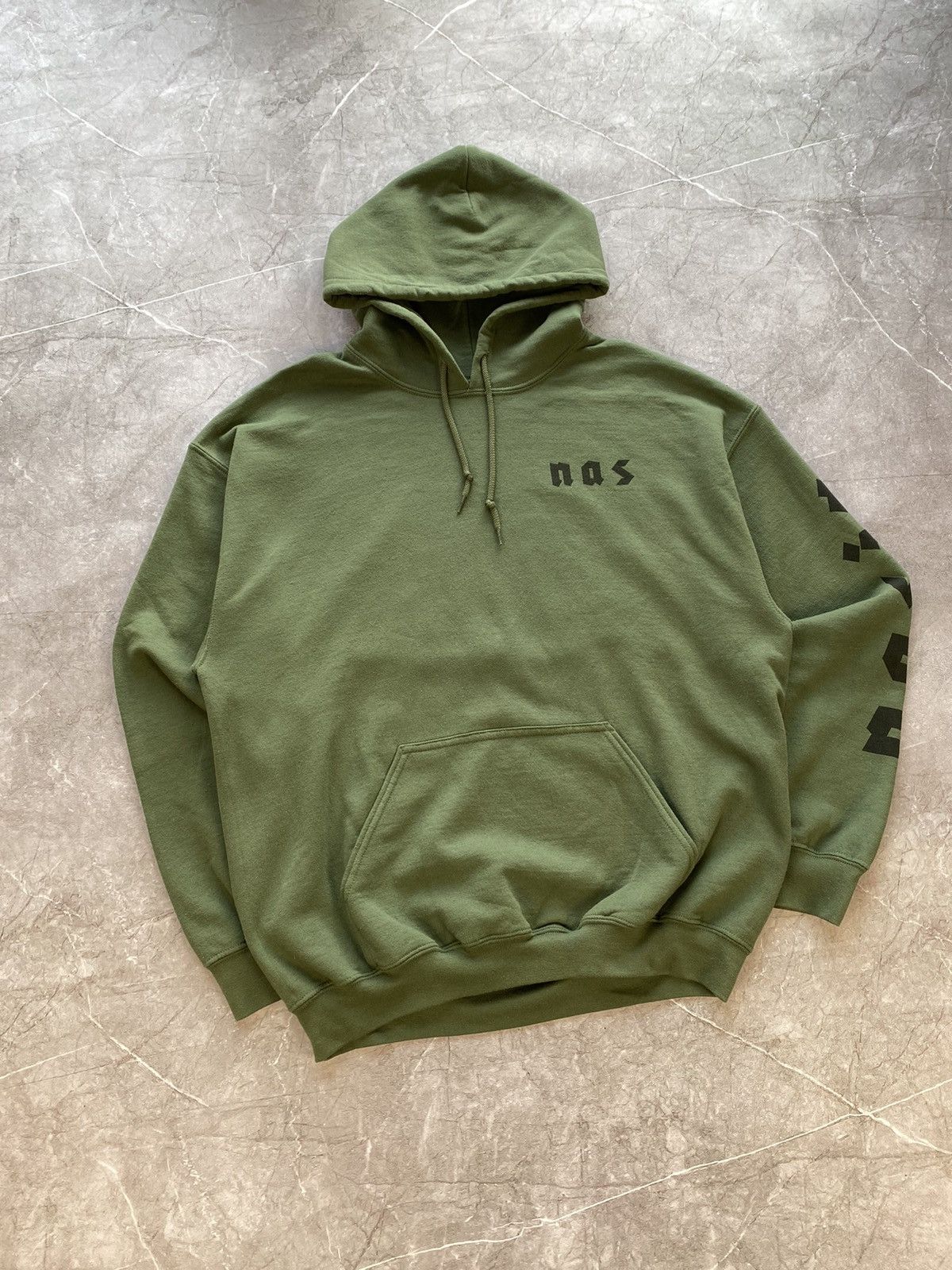 Designer × Kanye West × Nas Hype Nasir Hoodie Nas Kanye West Designs Album Merch Rare Size US L / EU 52-54 / 3 - 1 Thumbnail
