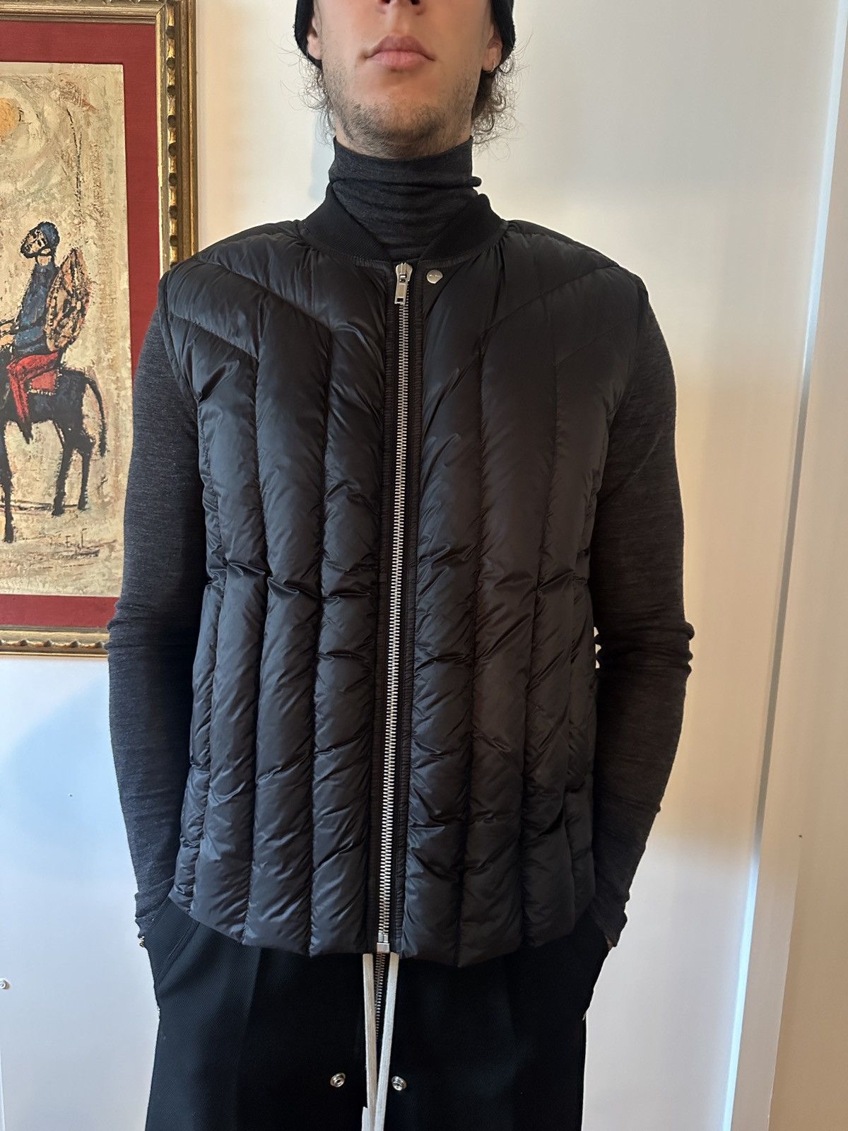 Rick Owens FW23 Rick Owen’s Luxor Puffer Vest Size US M / EU 48-50 / 2 - 8 Thumbnail