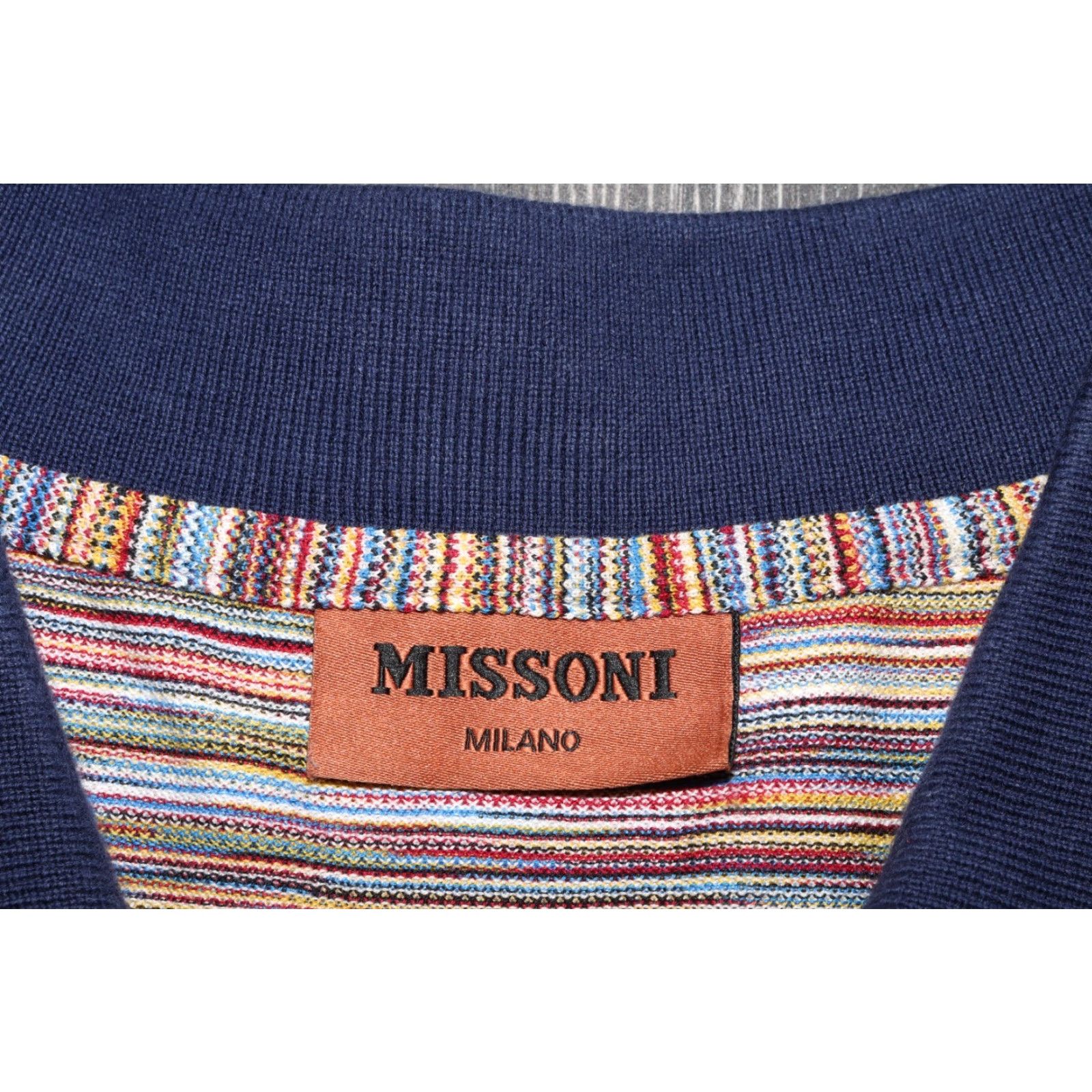 Missoni Missoni Polo Shirt Mens 3XL Short Sleeve Multicolor UC22SL00 Size US XXL / EU 58 / 5 - 3 Thumbnail