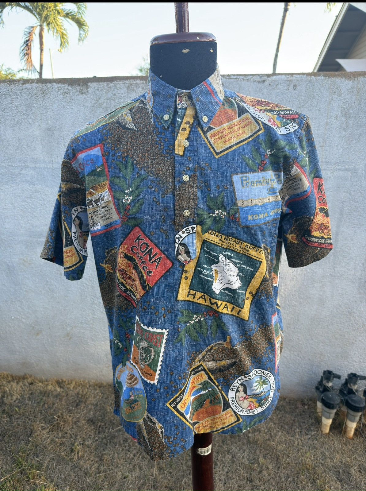 Reyn Spooner PreOwned Reyn Spooner Multicolored Hawaiian Print Men's S Size US S / EU 44-46 / 1 - 1 Thumbnail