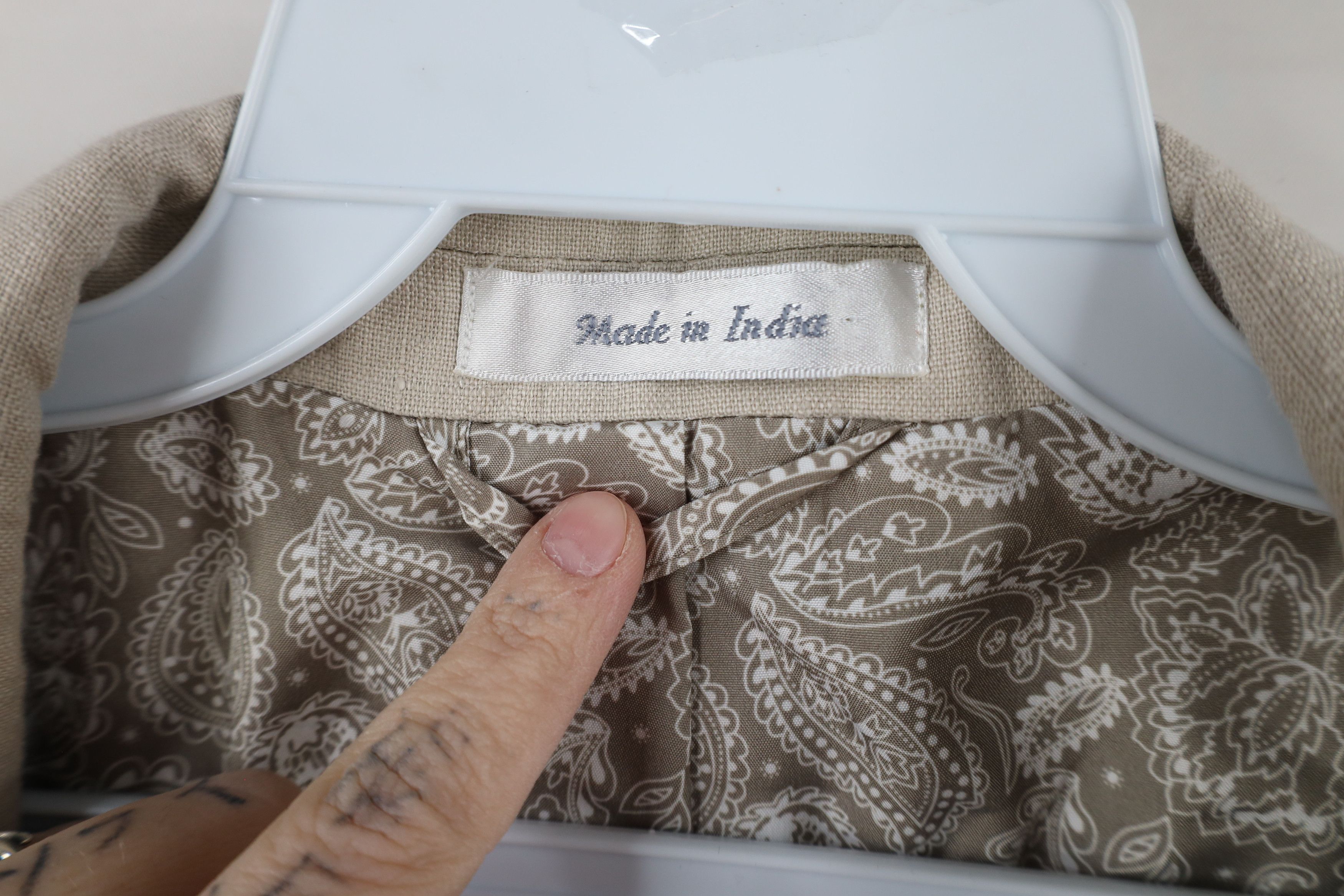 Ralph Lauren × Vintage Vintage Ralph Lauren Blazer Sport Coat Suit Jacket Beige Size US XL / EU 56 / 4 - 8 Thumbnail