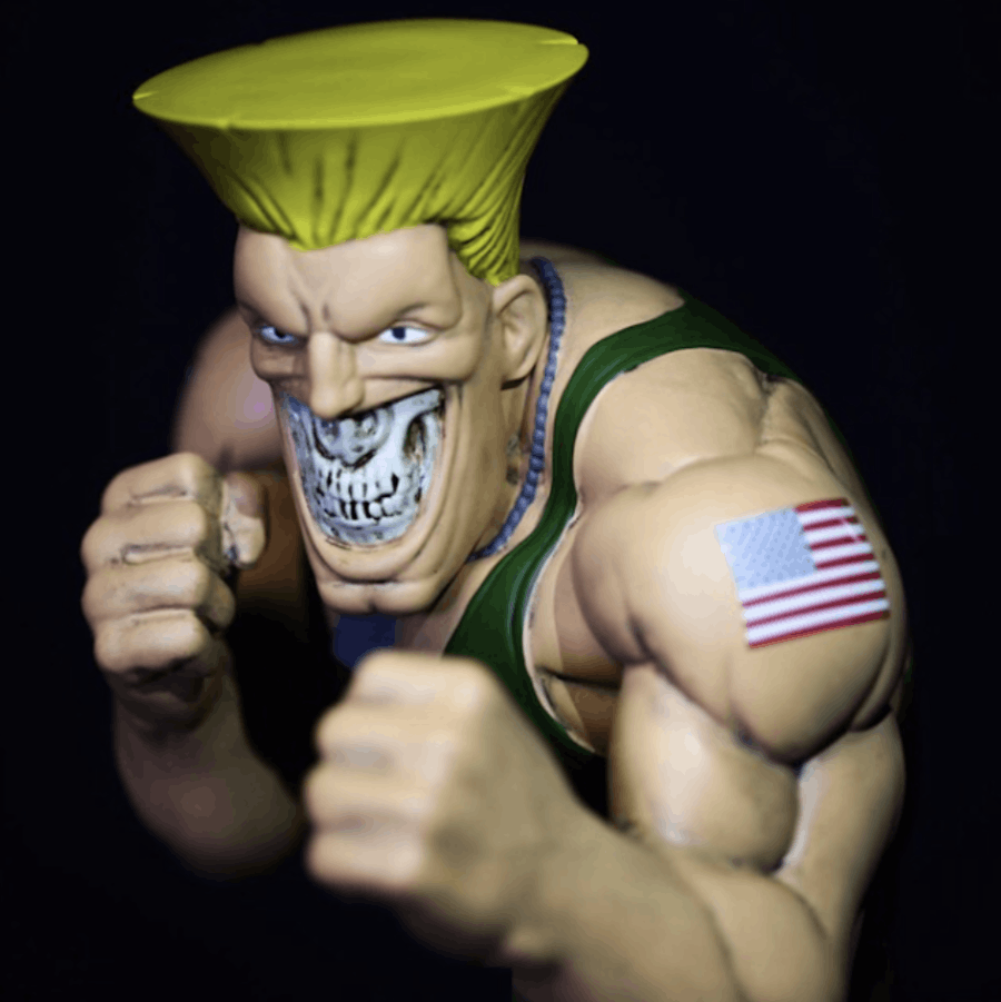 Other MINDstyle x Popaganda Ron English x Street Fighter Guile Size ONE SIZE - 2 Thumbnail