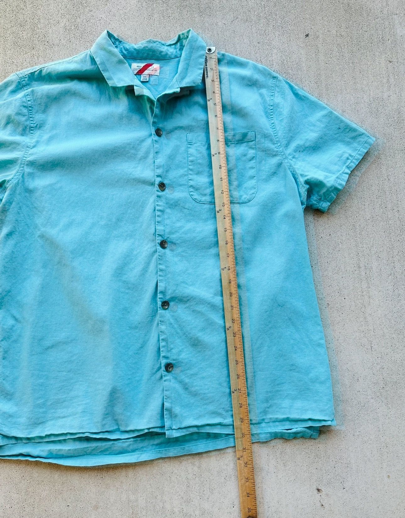 Best Made Co. Best Made Co Linen Cotton Short Sleeve Button Shirt Large Size US XXL / EU 58 / 5 - 5 Thumbnail