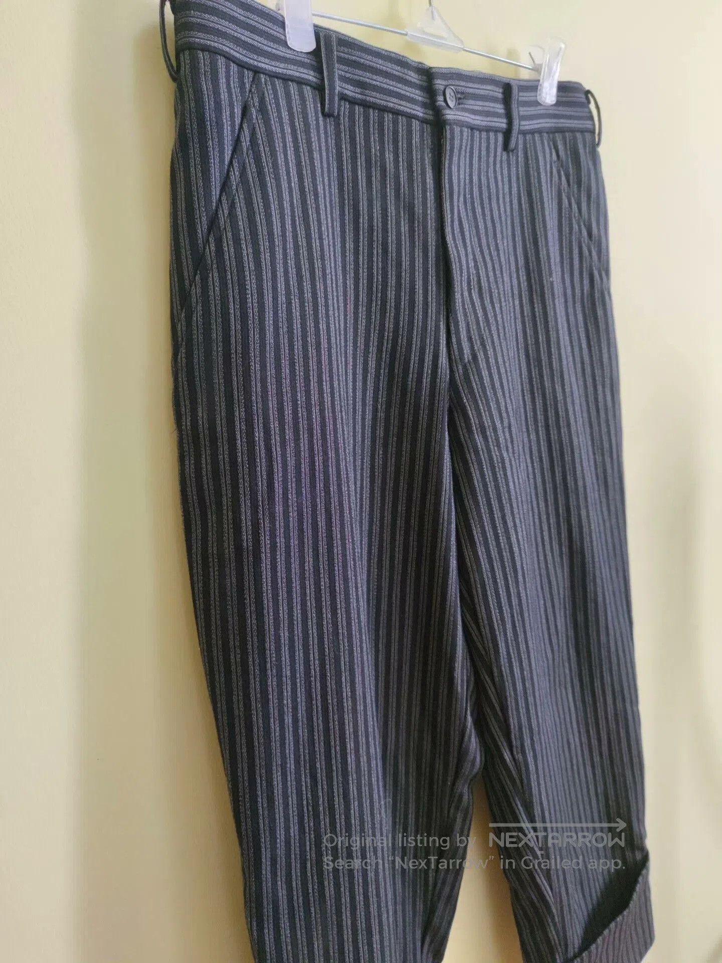 Comme des Garcons Homme Plus Comme des Garçons Striped Wool Pants. Size US 28 / EU 44 - 2 Thumbnail