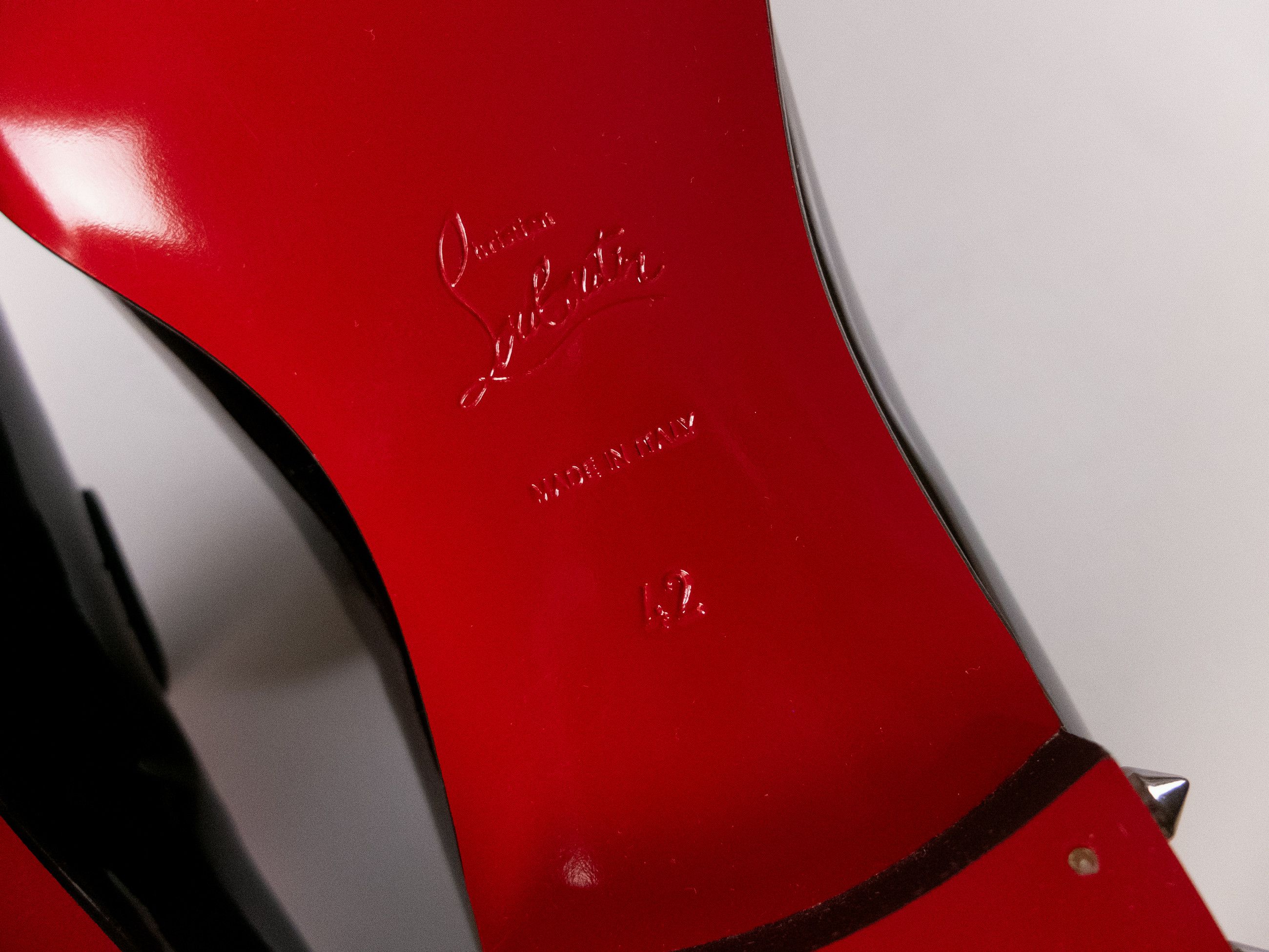 Christian Louboutin CHRISTIAN LOUBOUTIN Marquees black patent leather shoes 9 42 Size US 9 / EU 42 - 14 Thumbnail