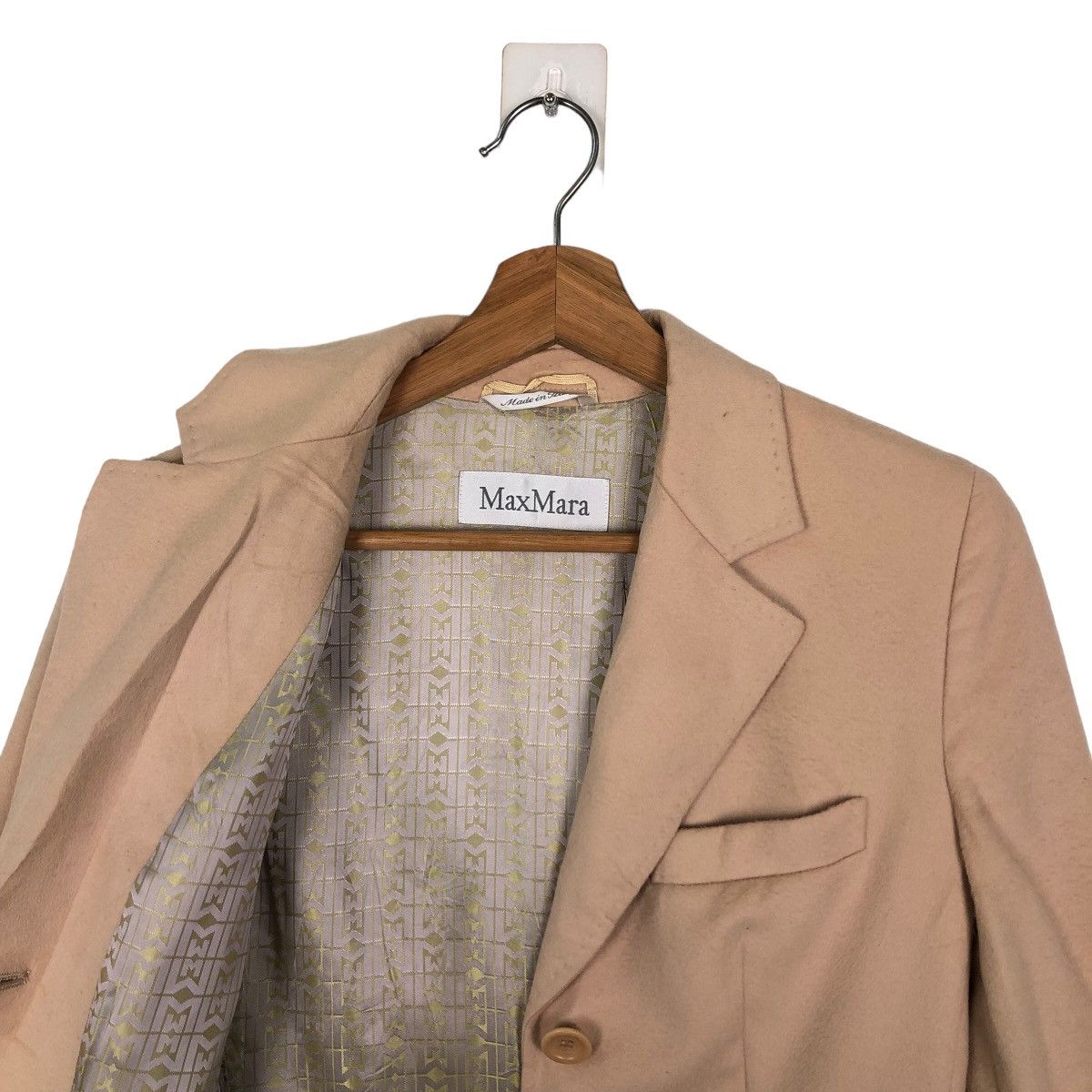 Vintage VINTAGE MAX MARA DOUBLE BREAST COATS JACKET MADE IN ITALY Size M / US 6-8 / IT 42-44 - 9 Thumbnail