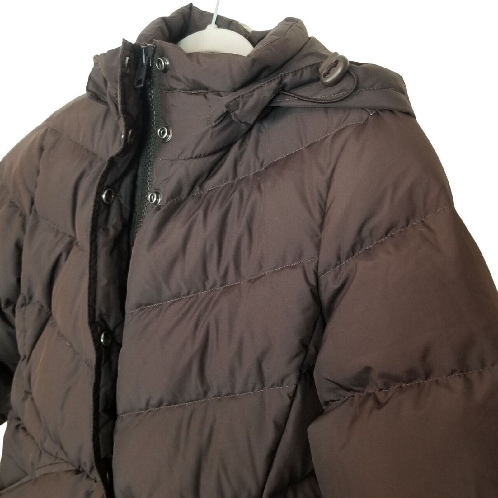 J.Crew J. Crew Womens Chocolate Brown Puffer Down Coat Size S Ski Size S / US 4 / IT 40 - 5 Thumbnail