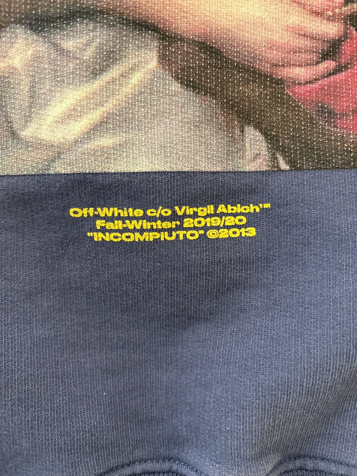 Off-White Rare Off-White “Incompiuto” sweatshirt FW19/20 Size US M / EU 48-50 / 2 - 8 Thumbnail