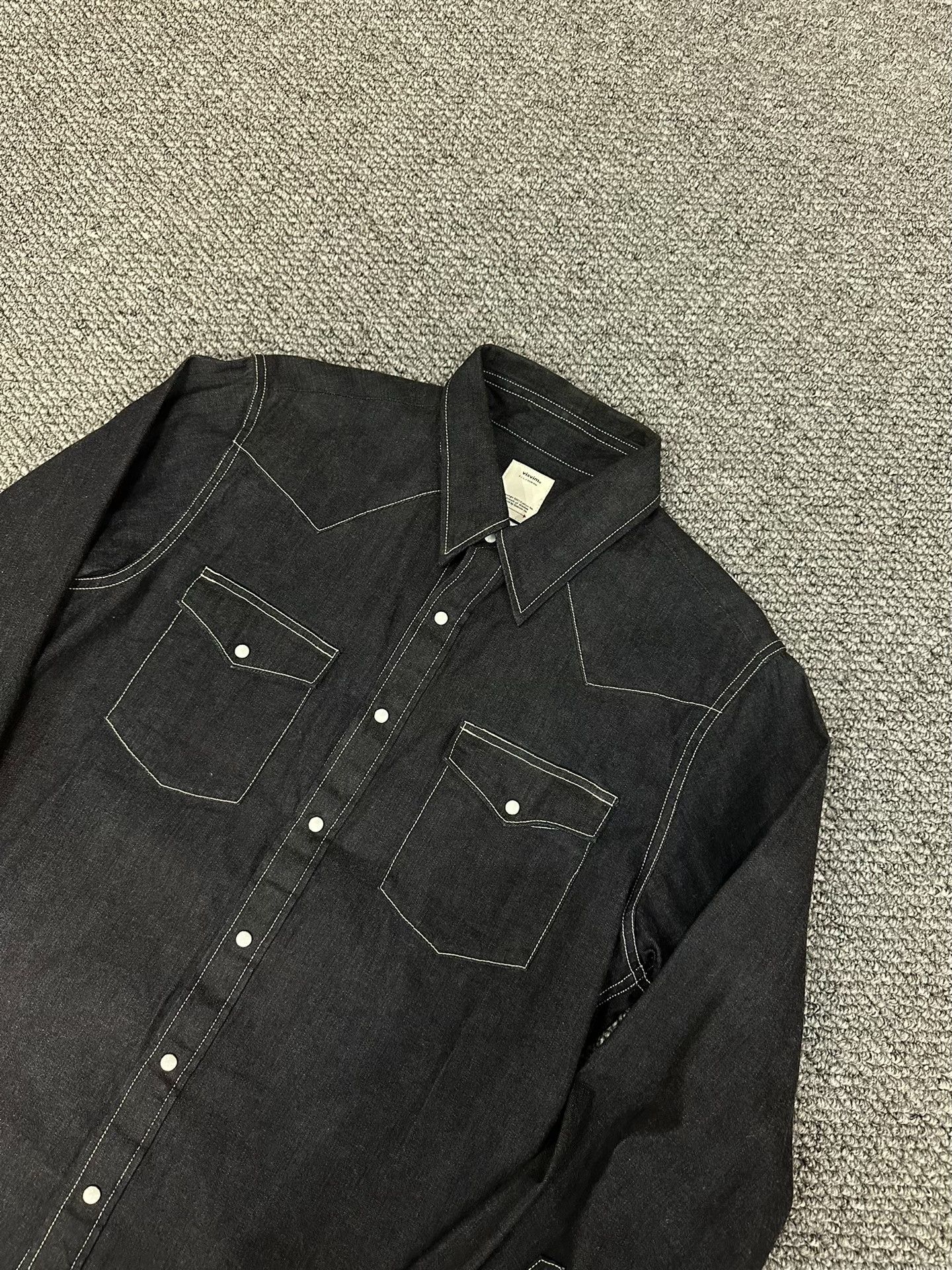 Visvim visvim 2023 Mud-Dyed Shirt Size US M / EU 48-50 / 2 - 2 Thumbnail