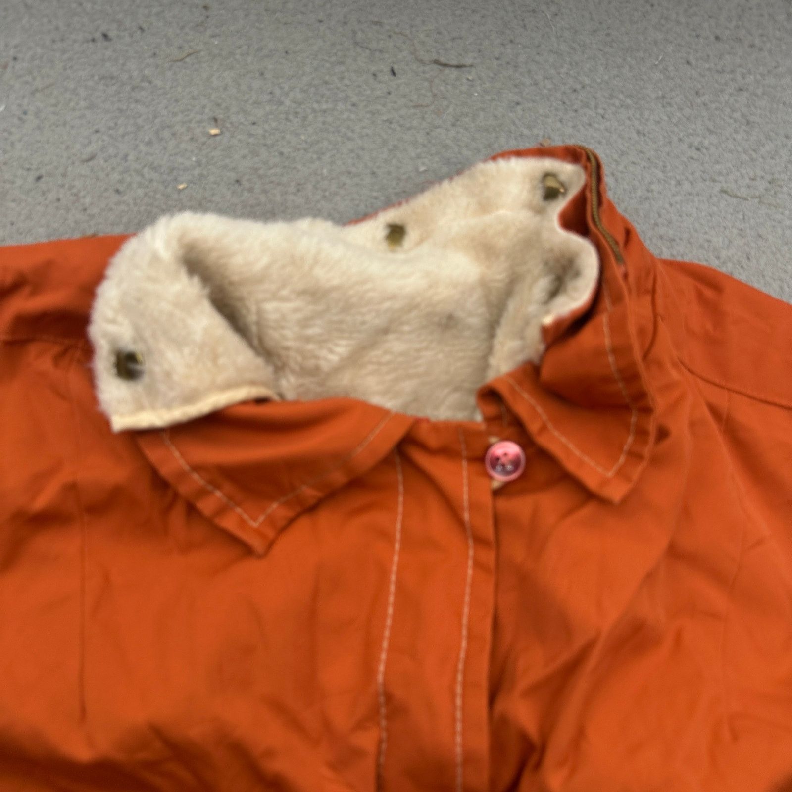 Other Vintage 70s White Stag Faux Fur Lined Coat Jacket Women 10 M Size M / US 6-8 / IT 42-44 - 11 Thumbnail