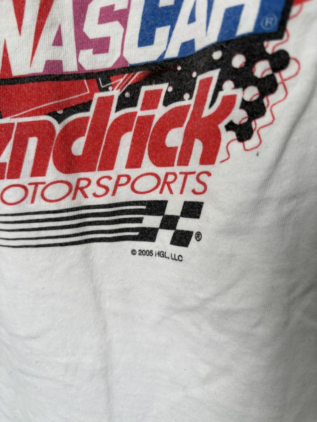 Vintage 2005 Jimmie Johnson NASCAR T-shirt Size US L / EU 52-54 / 3 - 7 Thumbnail