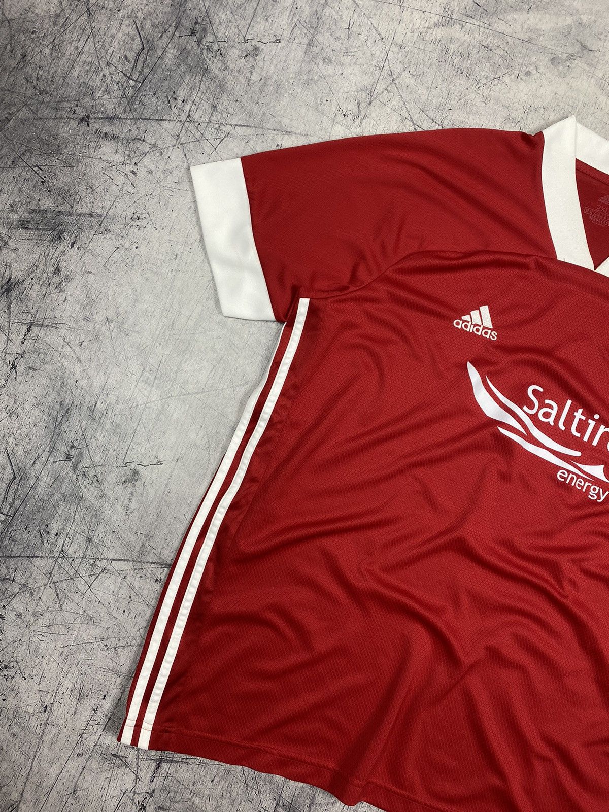 Adidas × Vintage Adidas Aberdeen Scotland 2020 - 2021 Home Soccer Jersey Size US XXL / EU 58 / 5 - 3 Thumbnail