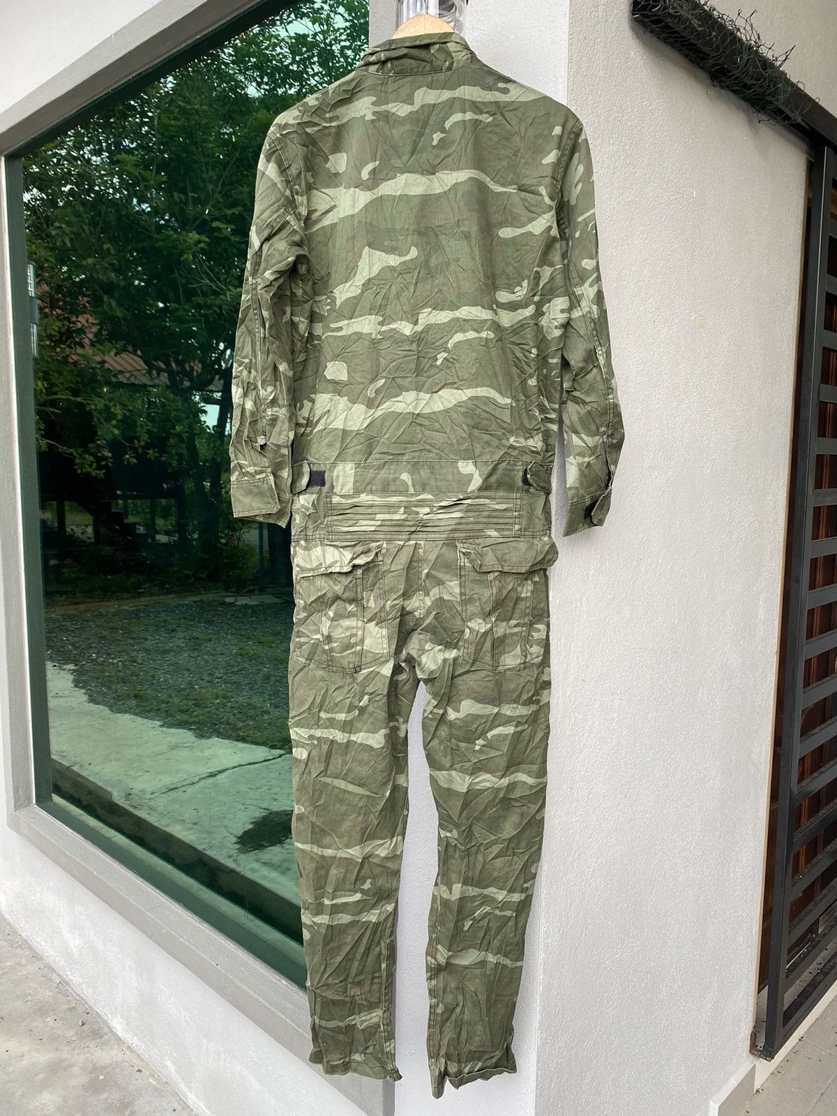 Japanese Brand × Vintage Army Camo Coverall Size US L / EU 52-54 / 3 - 4 Thumbnail