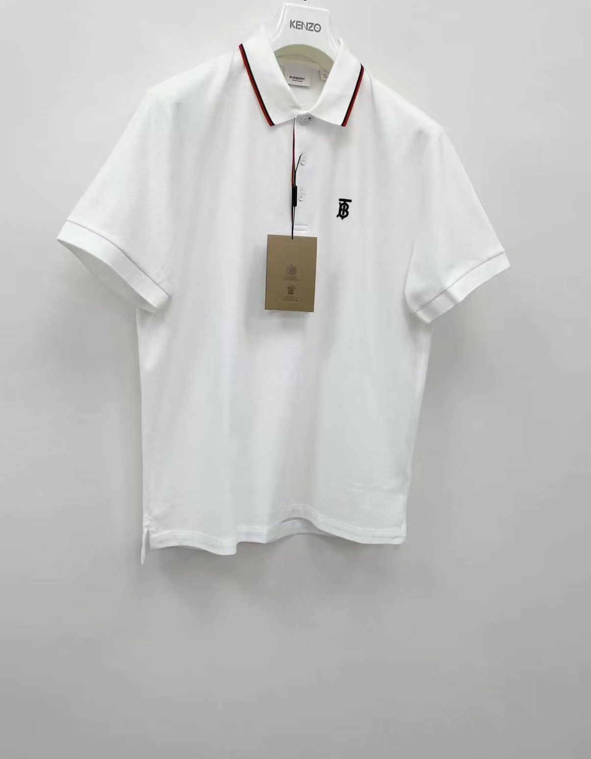 Burberry BURBERRY Embroidered 100% Cotton Short Sleeve Polo Shirt J30 Size US XL / EU 56 / 4 - 2 Thumbnail
