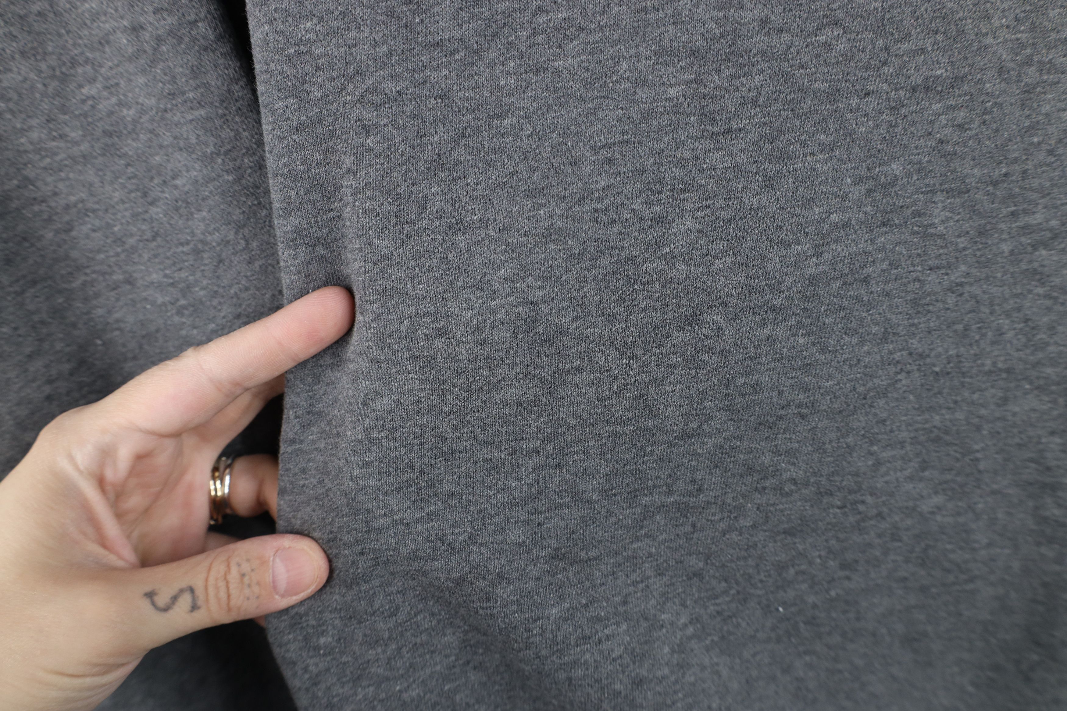 Nike Vintage Y2K Nike Swoosh Crewneck Sweatshirt Heather Gray Size US XL / EU 56 / 4 - 4 Thumbnail