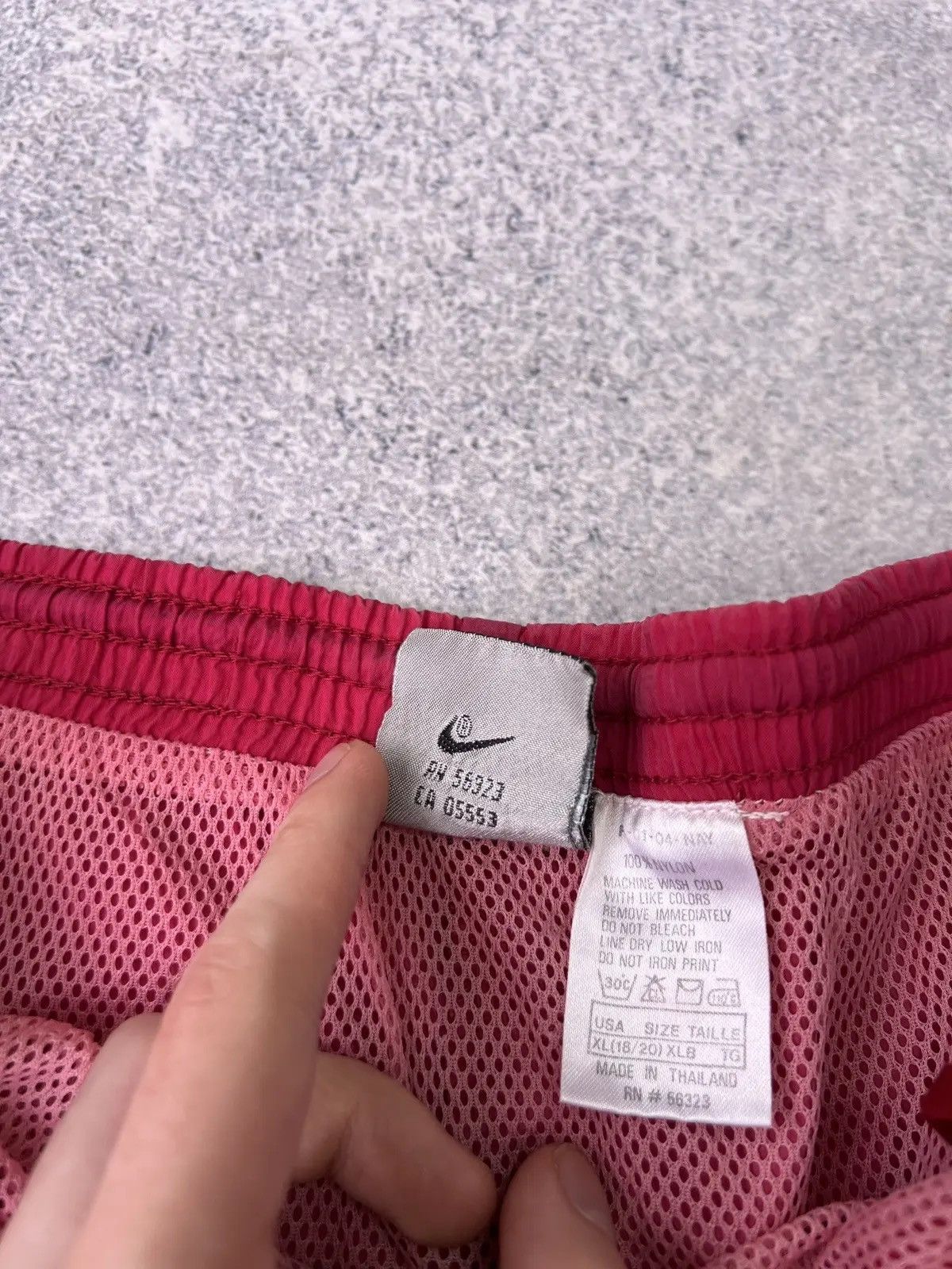 Nike × Vintage Vintage Nike 90s style shorts big logo swoosh Size US 35 - 7 Thumbnail