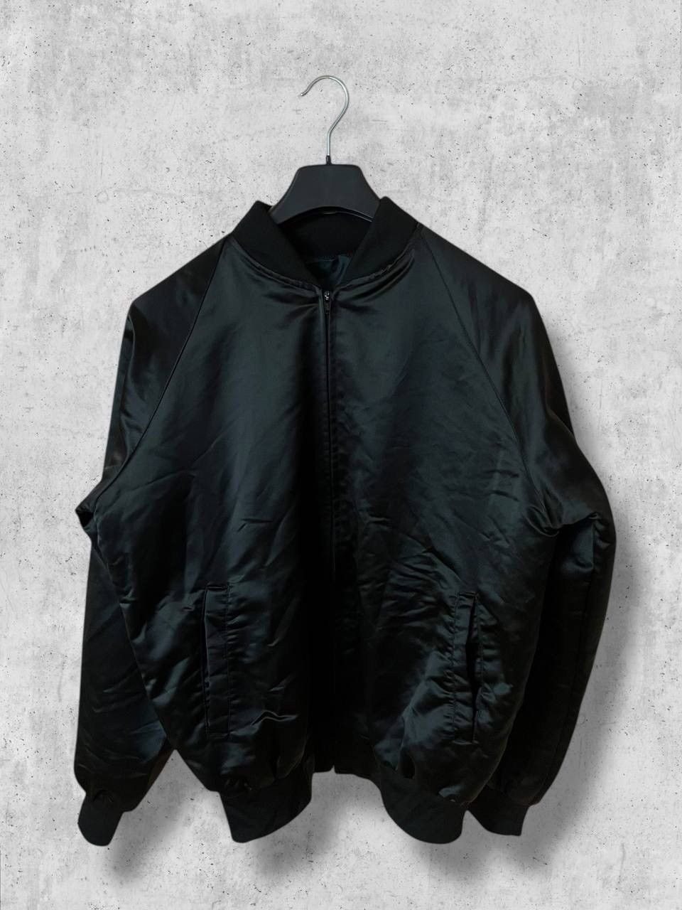 Japanese Brand Korea Flame Dragon SATIN Vintage Bomber Jacket varsity Size US M / EU 48-50 / 2 - 3 Thumbnail