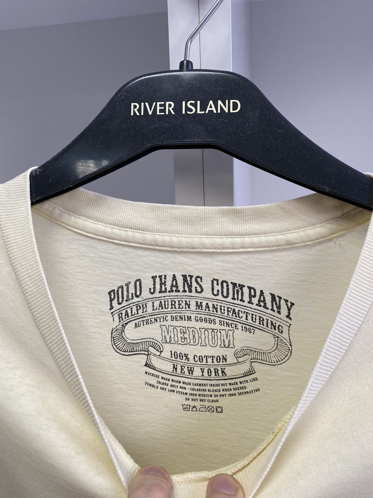 Polo Ralph Lauren × Vintage Vintage Polo Jeans Company Archival Y2K T-Shirt Size US M / EU 48-50 / 2 - 11 Thumbnail