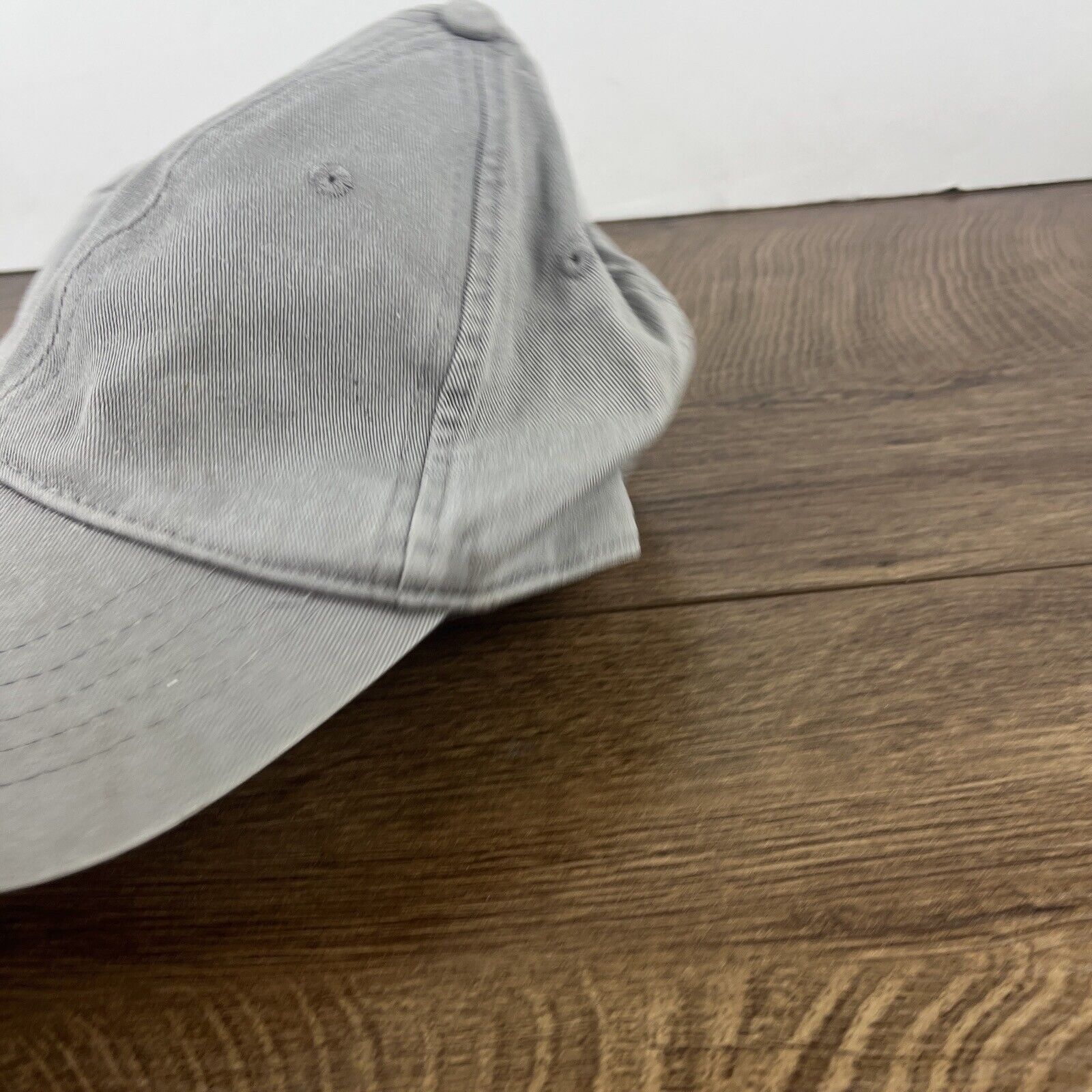 Other Gray Baseball Cap Hat Adjustable Adult Size Gray Hat Cap Size ONE SIZE - 6 Thumbnail