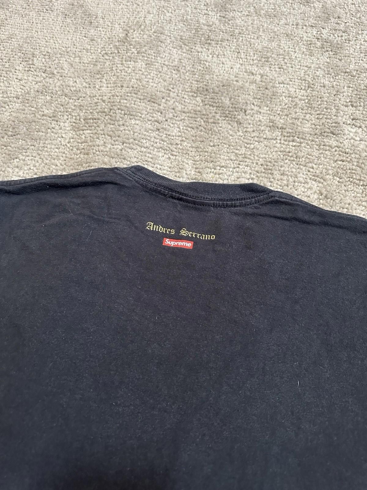 Supreme Supreme Madonna & Child Black Tee FW17 USAAndres Serrano Art Size US M / EU 48-50 / 2 - 7 Thumbnail
