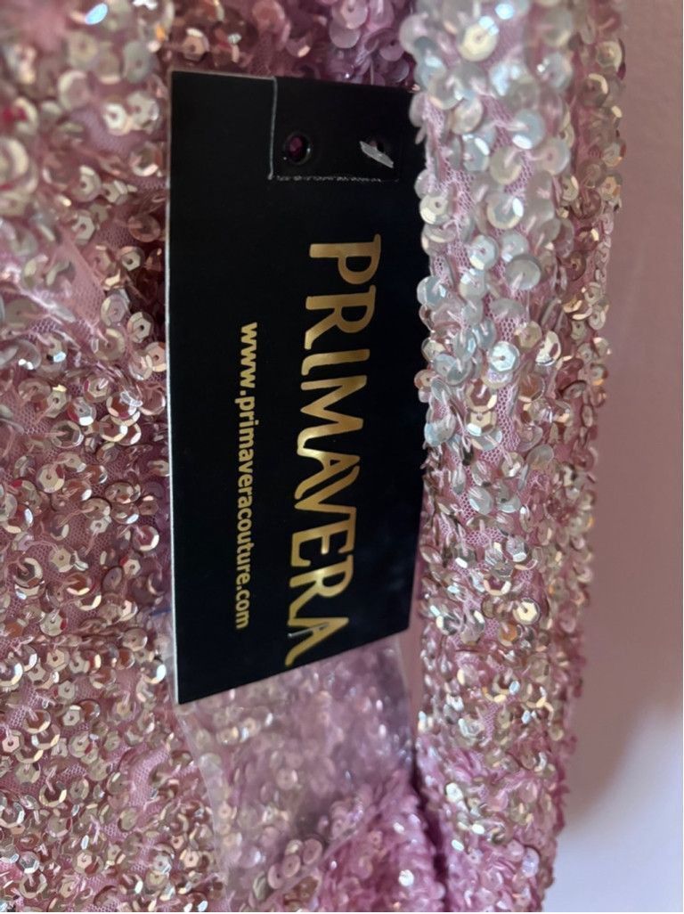 Other Women's Primavera Couture Pink Cocktail Dress Size 10 Size L / US 10 / IT 46 - 6 Thumbnail