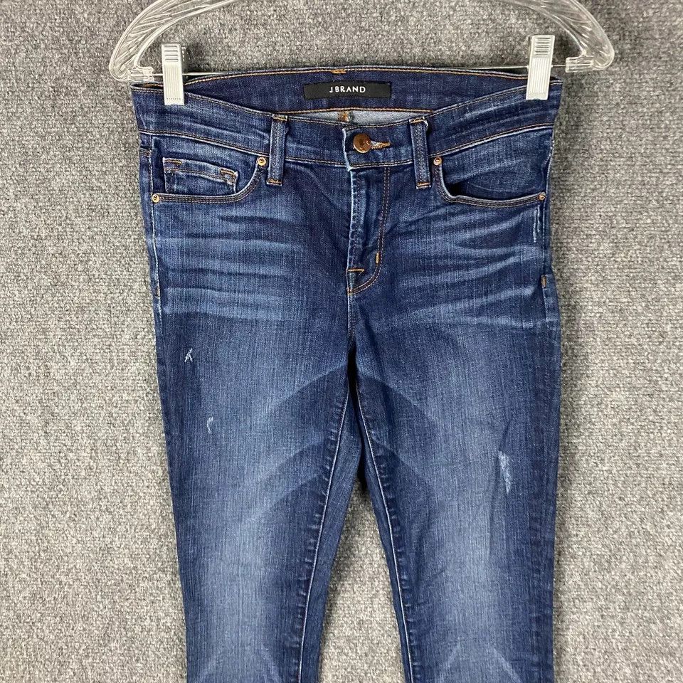 J Brand J Brand Jeans Women's Size 25 Denim Skinny Leg Heart Breaker Size 28" / US 6 / IT 42 - 2 Thumbnail