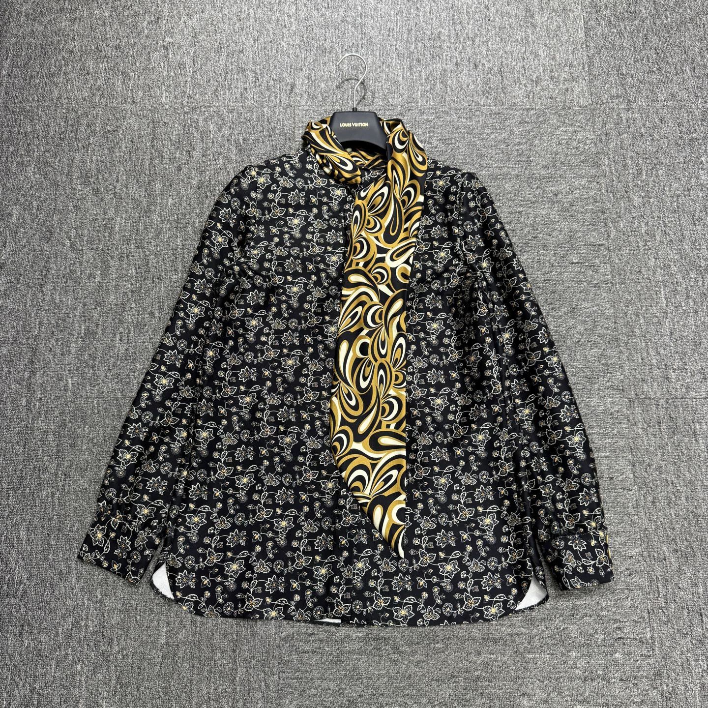 Kiton Kiton Full-Print Cashew Silk Shirt 40 Size US M / EU 48-50 / 2 - 1 Thumbnail