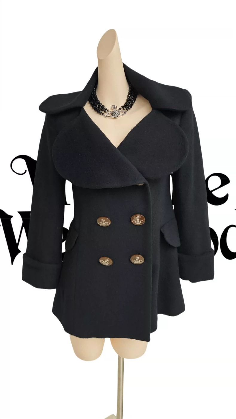 Vivienne Westwood Vivienne Westwood Love leads to a woolen coat Size S / US 4 / IT 40 - 1 Thumbnail