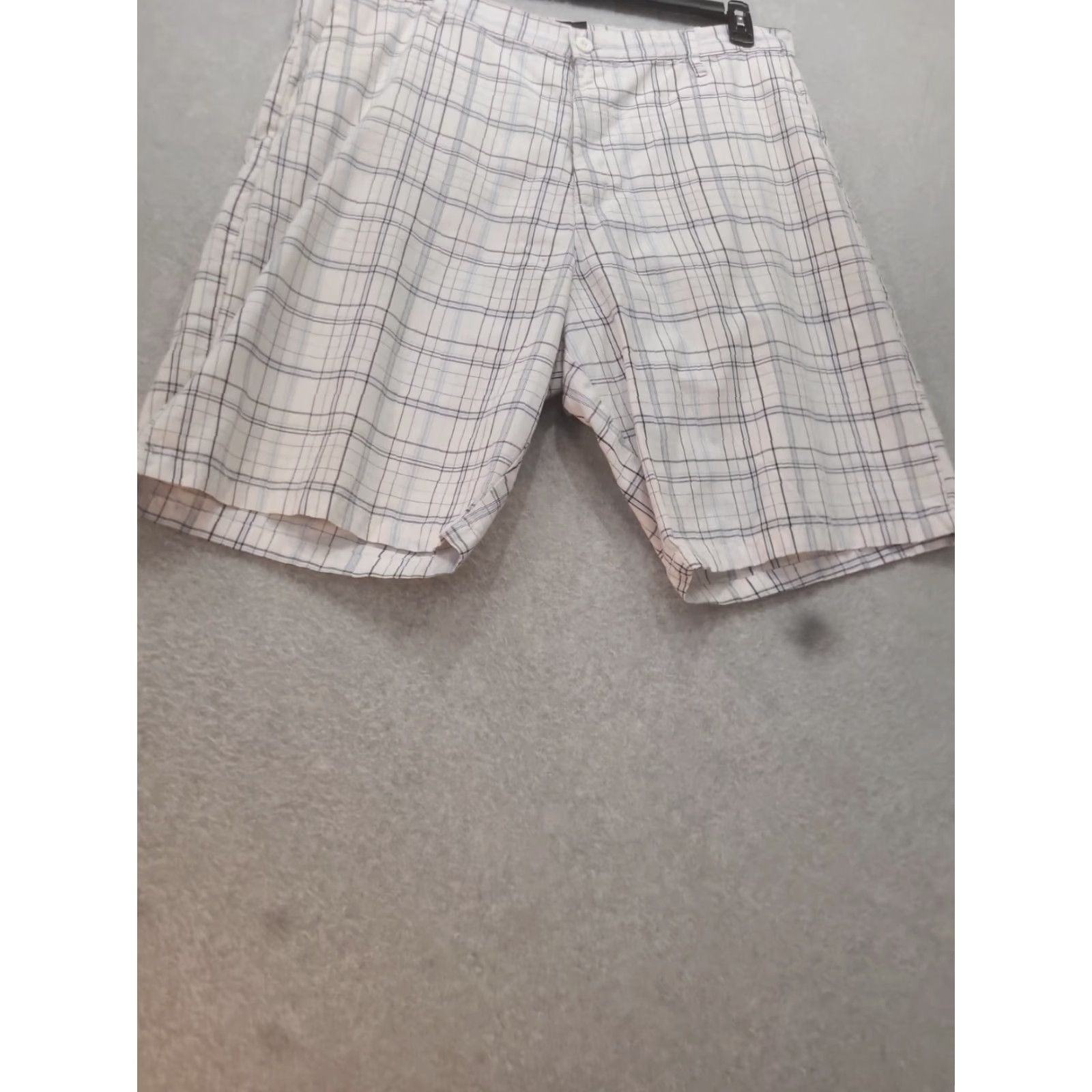 Burnside Burnside Short Pants Men's Size 38 White Plaid Casual Beach Golf Wear Size US 38 / EU 54 - 4 Thumbnail