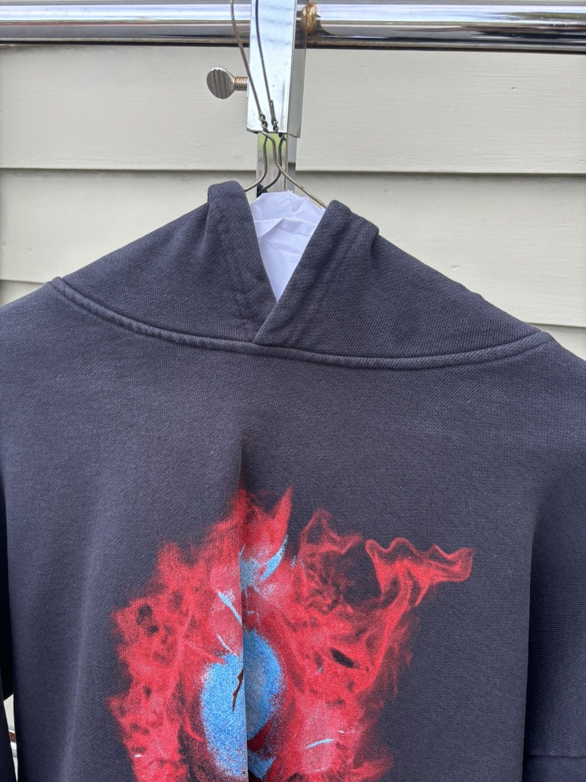 Vlone Vlone flame skull hoodie Size US L / EU 52-54 / 3 - 2 Thumbnail