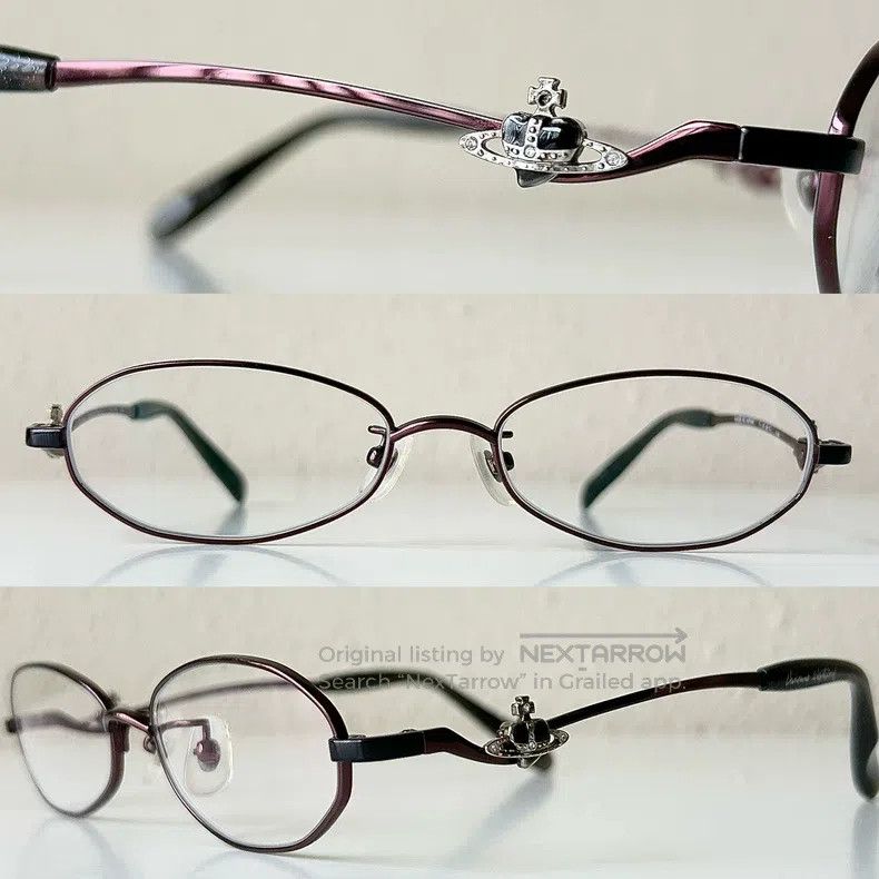 Vivienne Westwood Vivienne Westwood Rare Heart-Shaped Saturn Glasses Size ONE SIZE - 1 Thumbnail