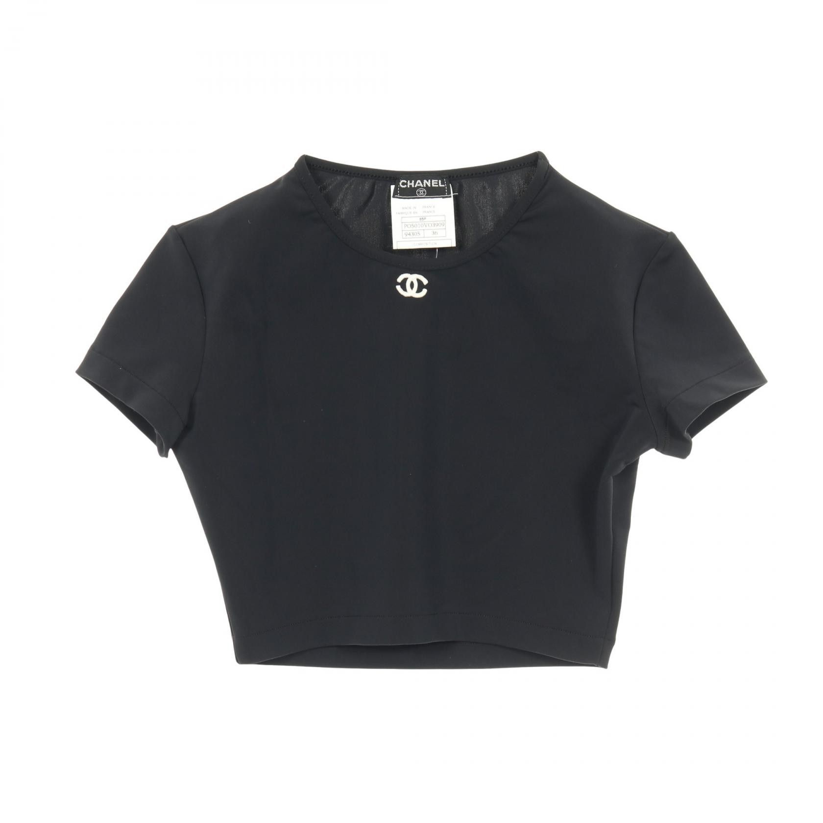 Chanel Chanel Chanel Coco Mark Nylon Top Textile Tops PO5010VO3909 DUTY FREE for USA Size ONE SIZE - 1 Thumbnail