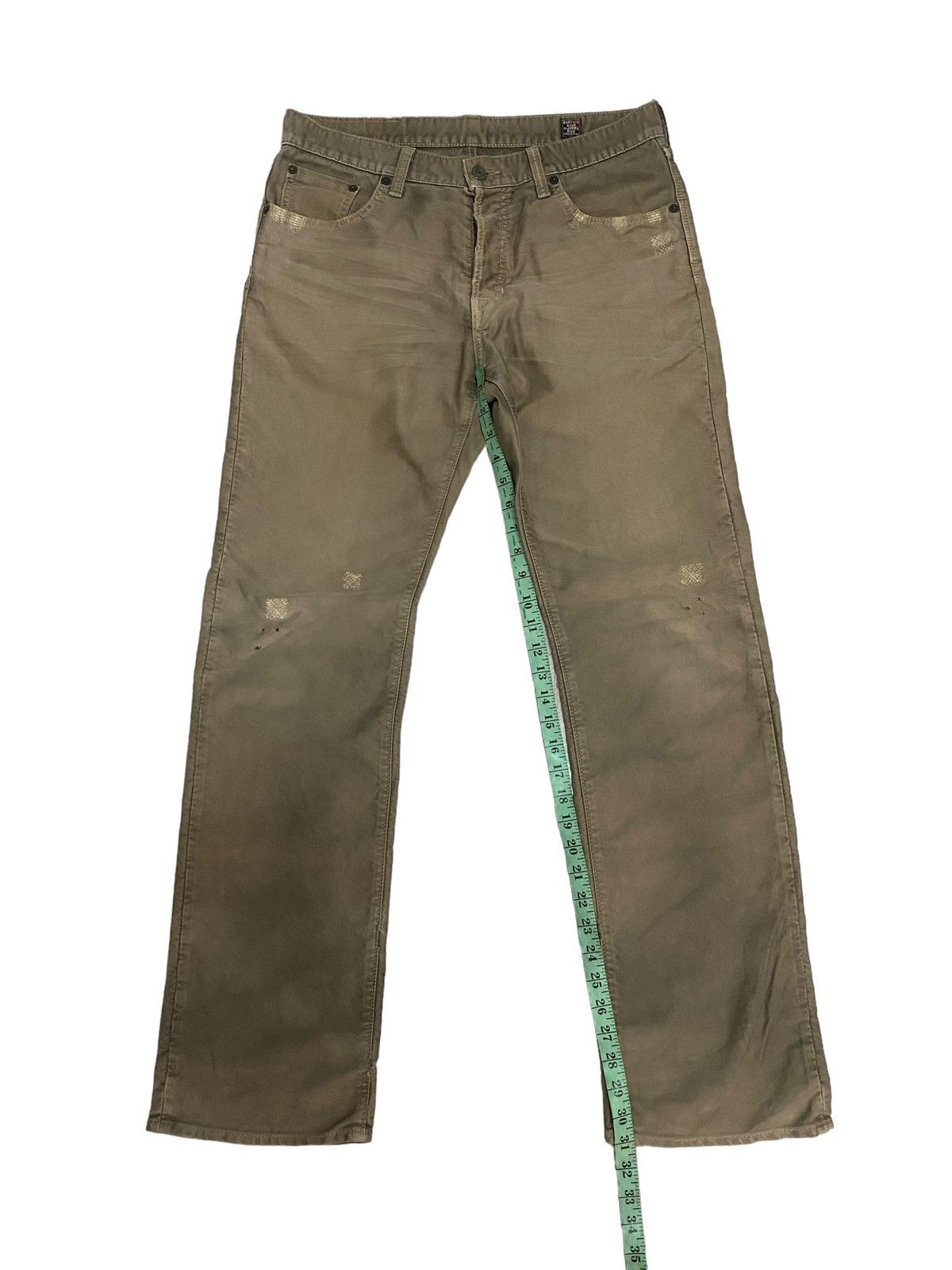 Japanese Brand × Vintage Vintage Bartack Japanese Distress Pants Size US 32 / EU 48 - 19 Thumbnail