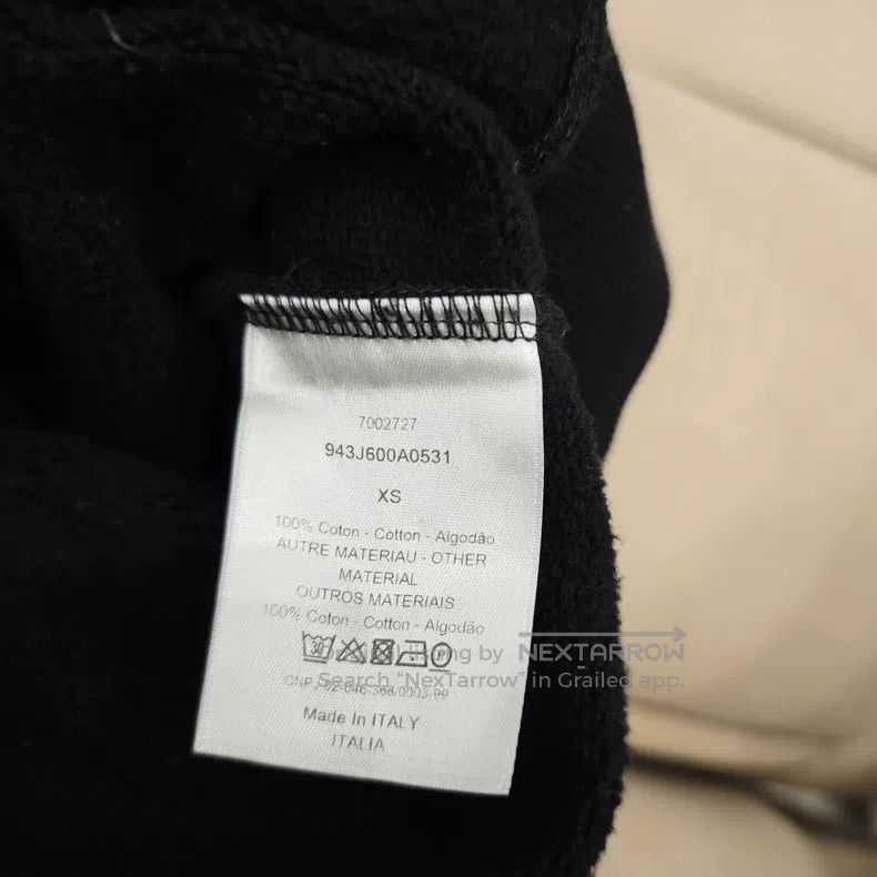 Dior Dior Black embroidered cd sweatshirt Size US S / EU 44-46 / 1 - 4 Thumbnail