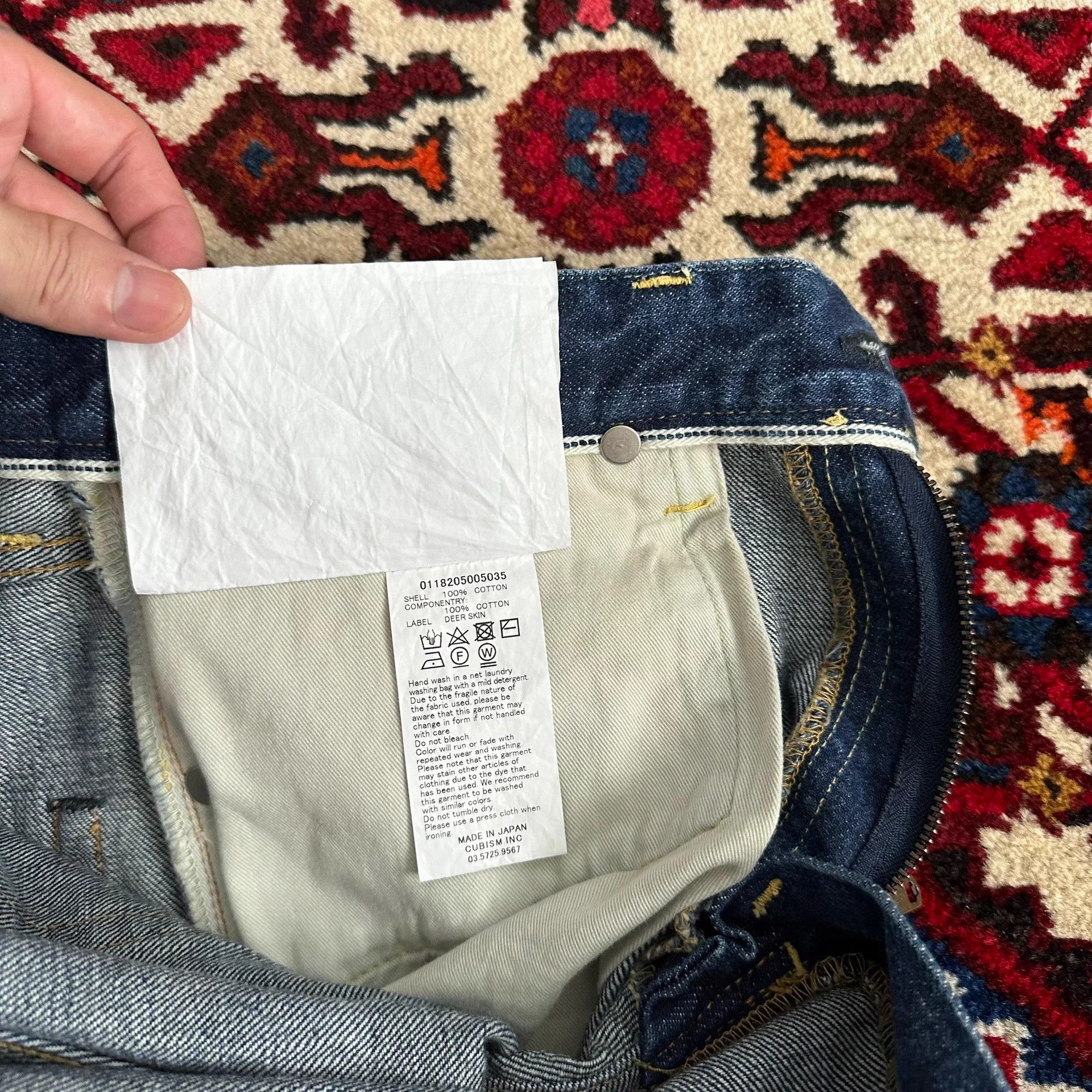 Visvim visvim 18aw 12d16 slim jeans w34l30 9.8/10 Size US 34 / EU 50 - 7 Thumbnail