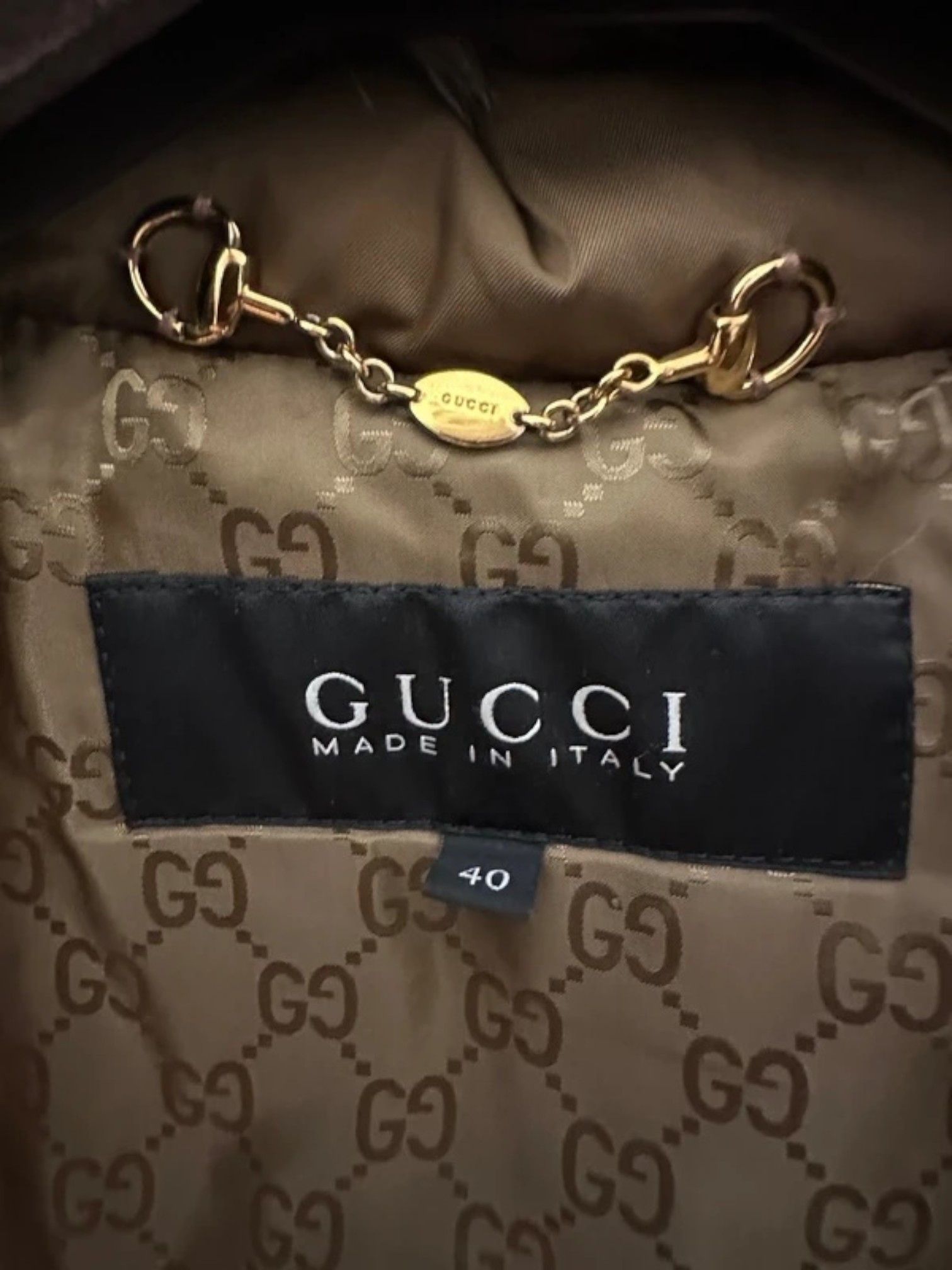 Gucci Gucci Goose Down Bomber Jacket with Blue Fox Fur Trim Size S / US 4 / IT 40 - 9 Thumbnail