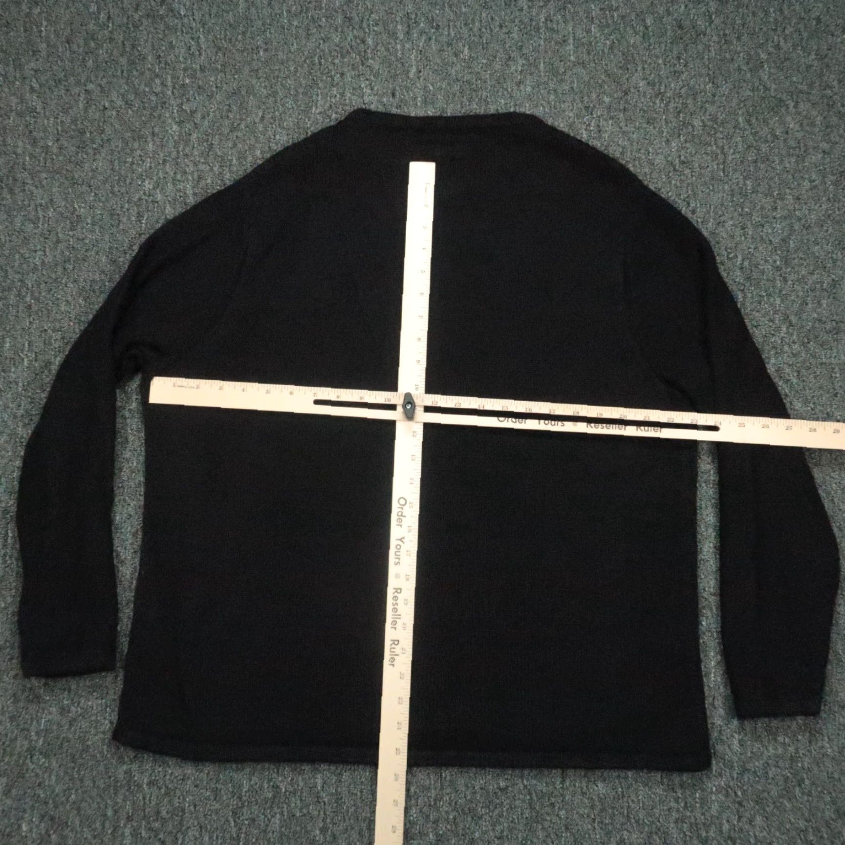 Carbon2Cobalt VINTAGE Carbon 2 Cobalt Sweater Mens XL Black Serendipity Cotton Cashmere V Neck Size US XL / EU 56 / 4 - 5 Thumbnail