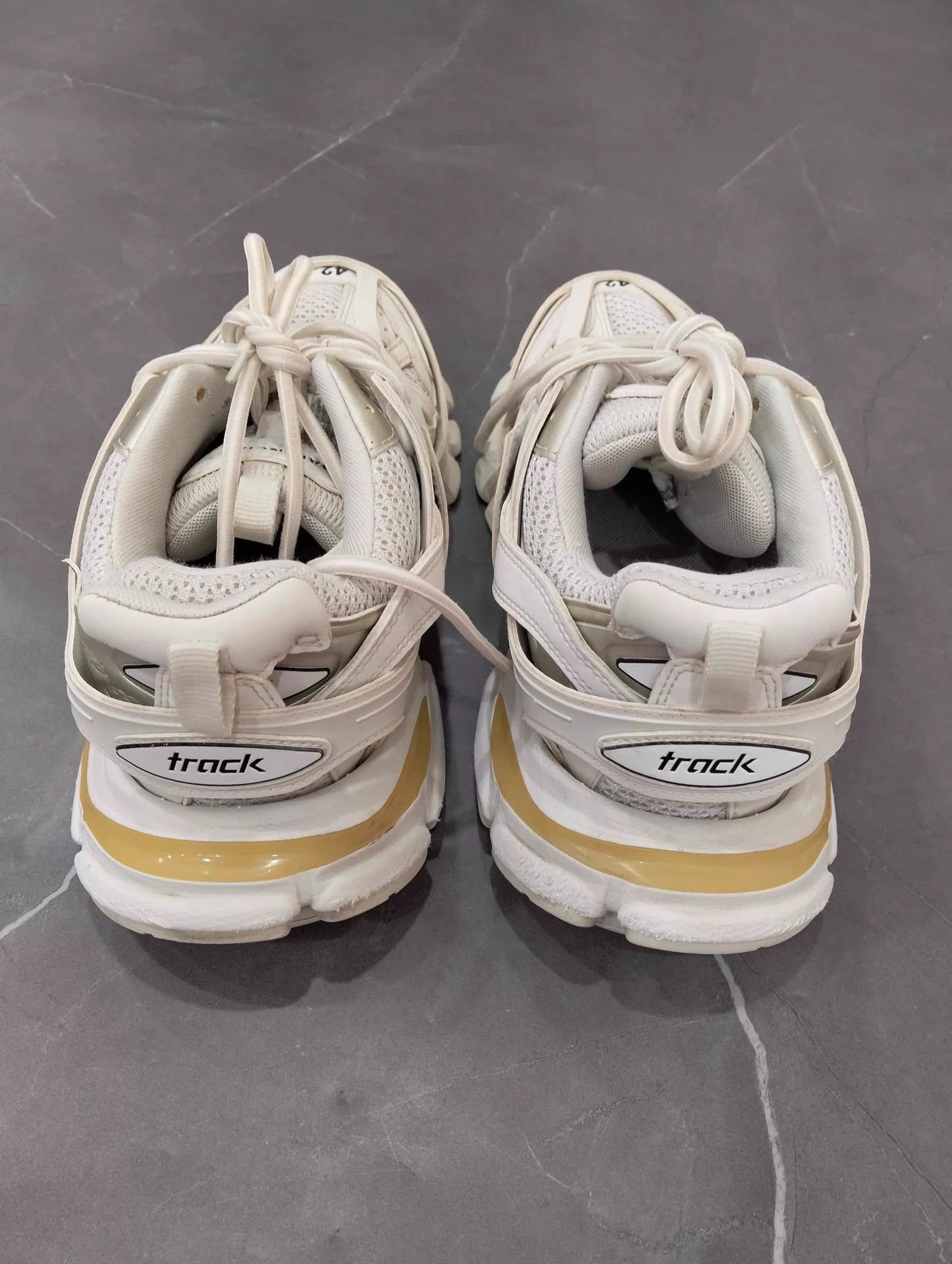 Balenciaga Balenciaga Track 1.0 White Sneakers 42 Size US 9 / EU 42 - 5 Thumbnail