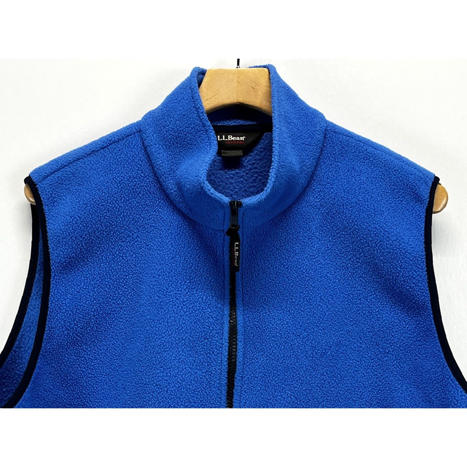 Vintage VINTAGE L.L. Bean Outdoors Fleece Vest Men’s L Blue Full Zip Gorp New England 90s Size US L / EU 52-54 / 3 - 3 Thumbnail