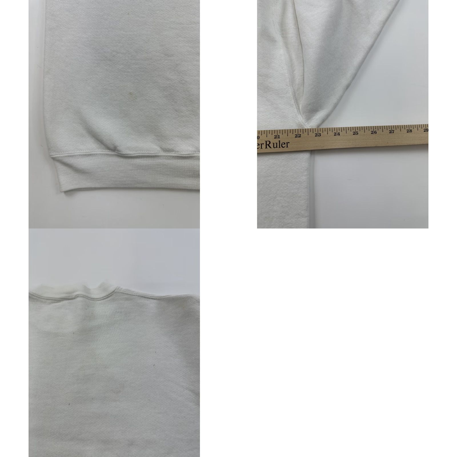 Russell Athletic VINTAGE Russell Sweatshirt Men’s L White USA Pullover Mens Size US L / EU 52-54 / 3 - 9 Thumbnail
