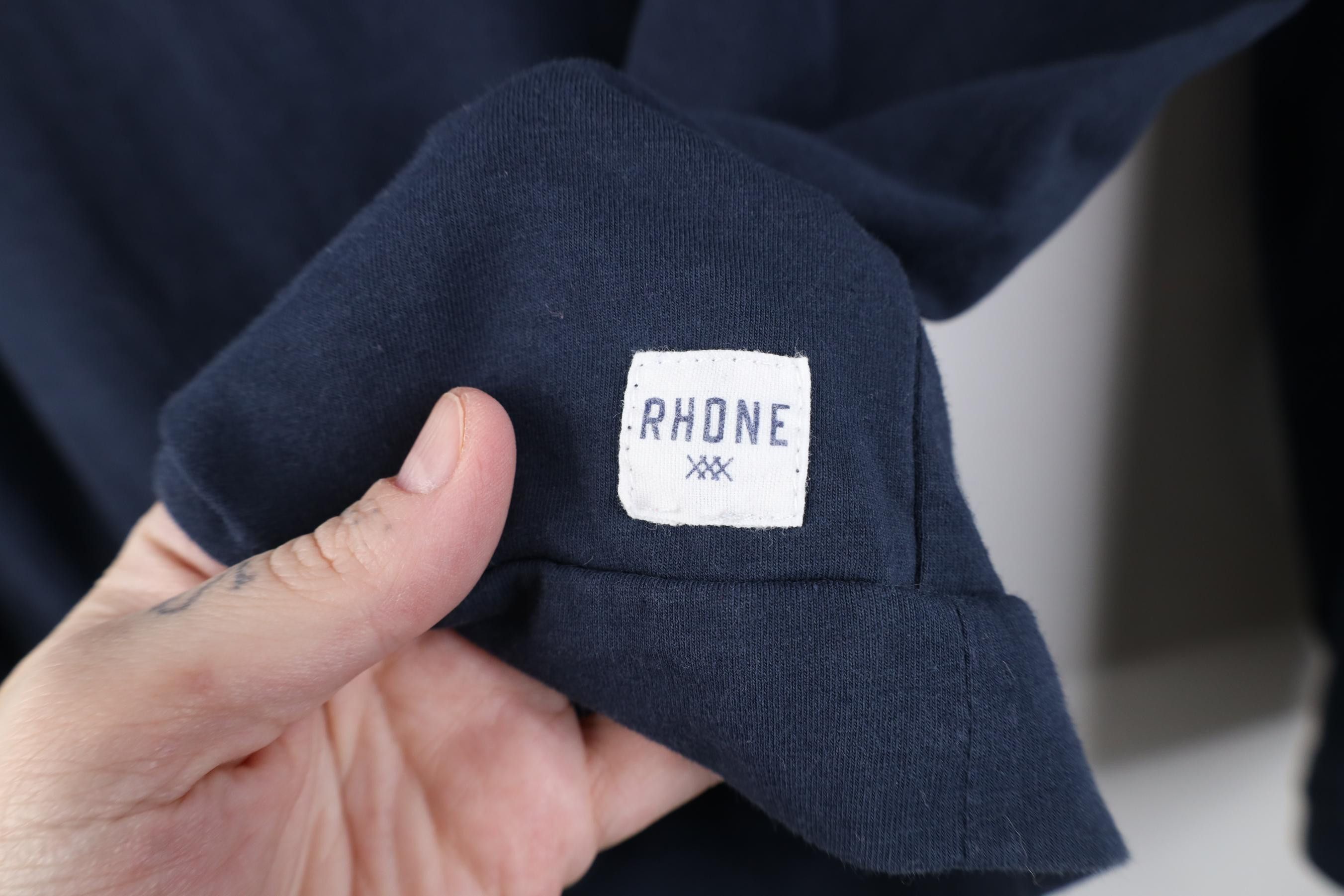 Rhone Rhone Element Lounge Henley Long Sleeve T-Shirt Navy Blue Size US S / EU 44-46 / 1 - 4 Thumbnail