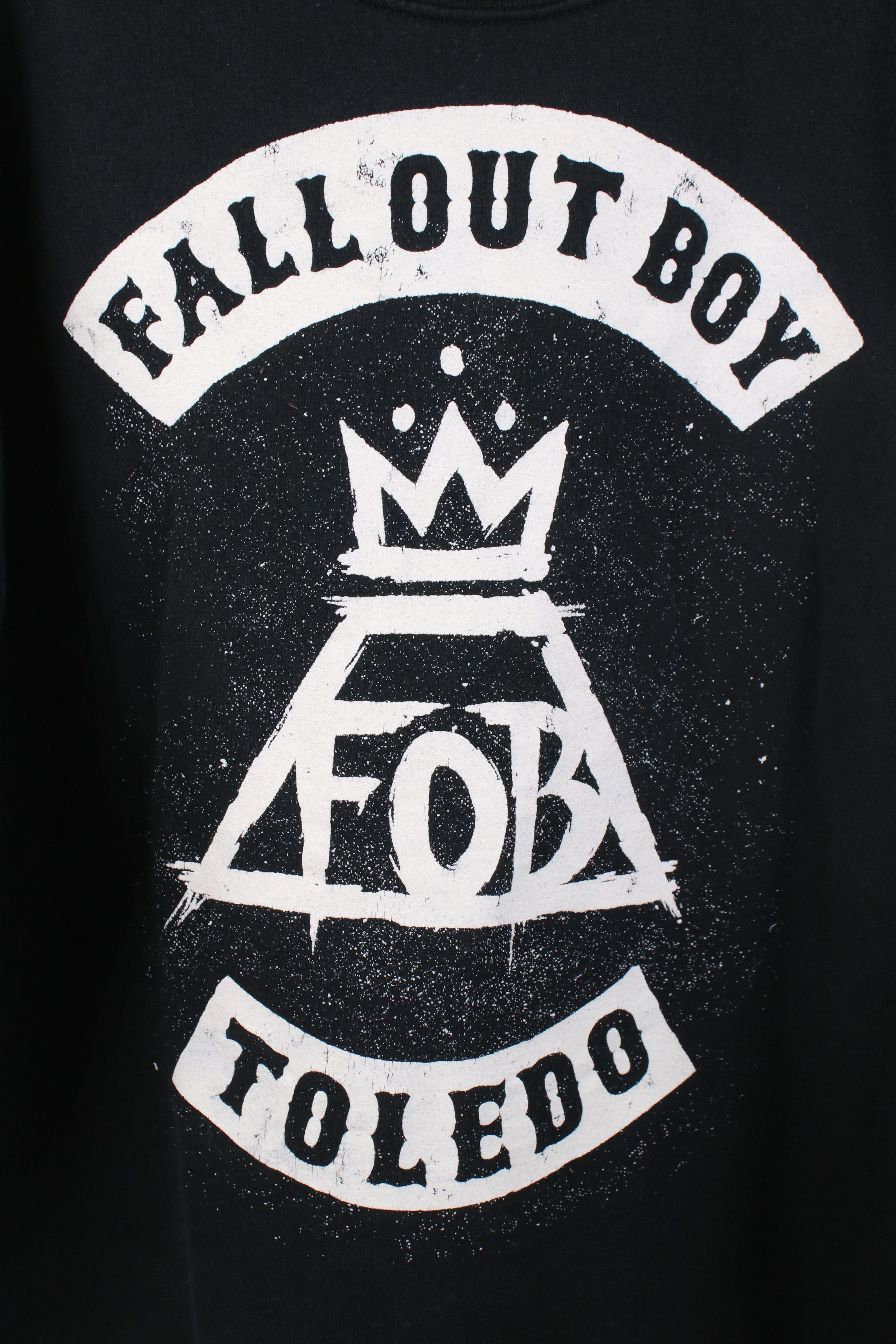 Vintage Vintage Y2K 2014 Fall Out Boy Band Sweatshirt Black Size L / US 10 / IT 46 - 4 Thumbnail
