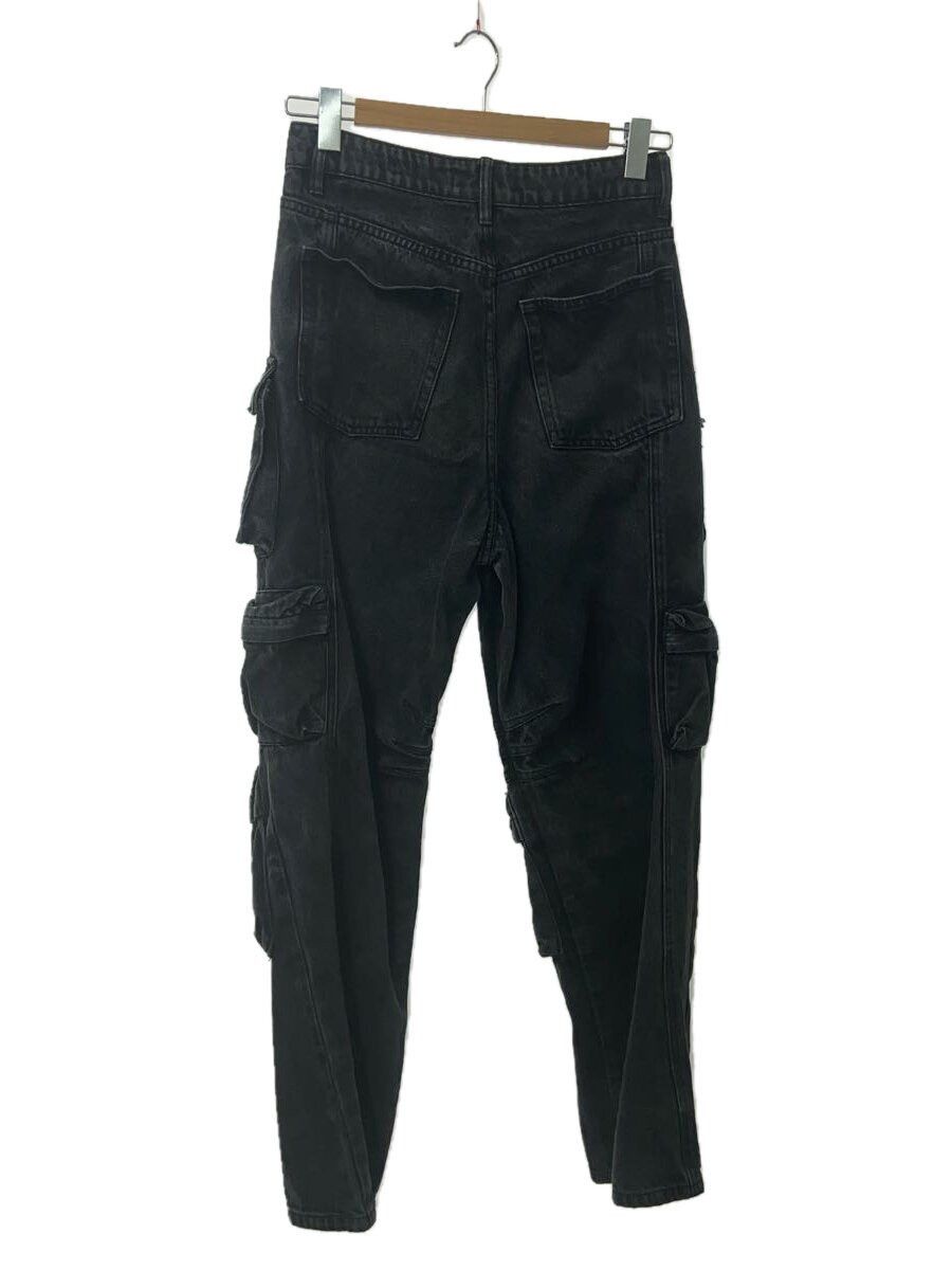 Jaded London Jaded London Washed Denim Cargo Pants Grey Size US 28 / EU 44 - 2 Thumbnail