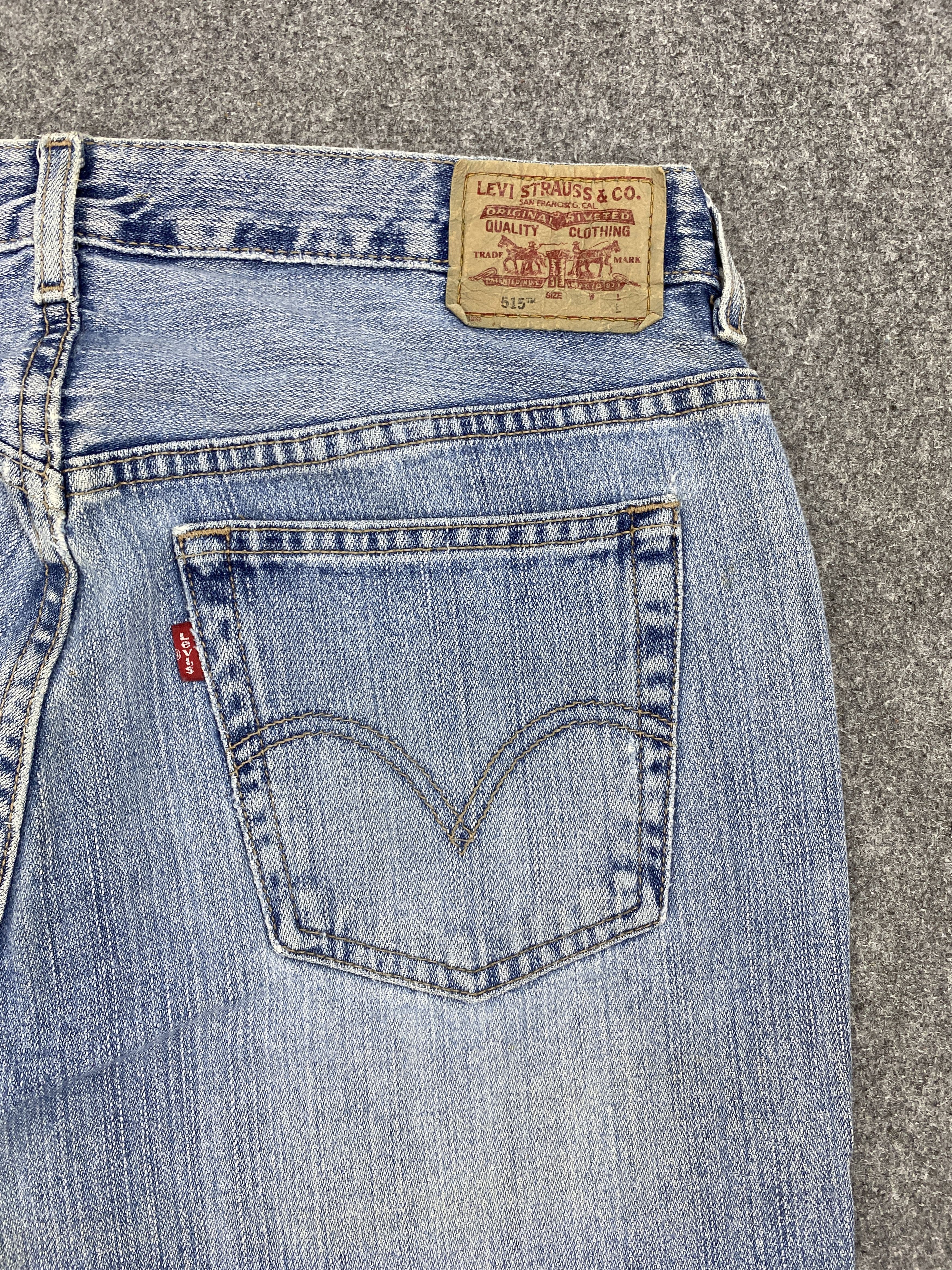 Levi's × Vintage Vintage Levis 515 Bootcut Flare Jeans Size US 31 - 12 Thumbnail
