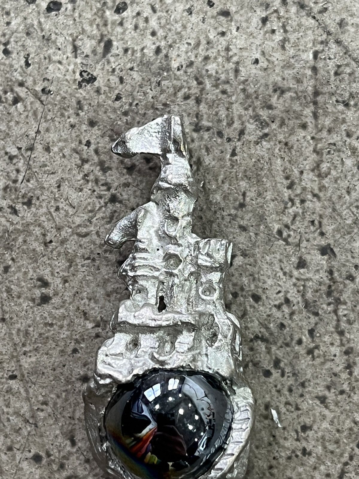 Other Molten Silver Wizard Chain Pendant (unisex) Size ONE SIZE - 3 Thumbnail
