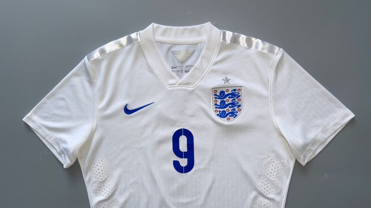 Nike × Vintage ENGLAND NIKE 2014 WORLD CUP SOCCER HOME PLAYER ISSUE JERSEY Size US M / EU 48-50 / 2 - 2 Thumbnail